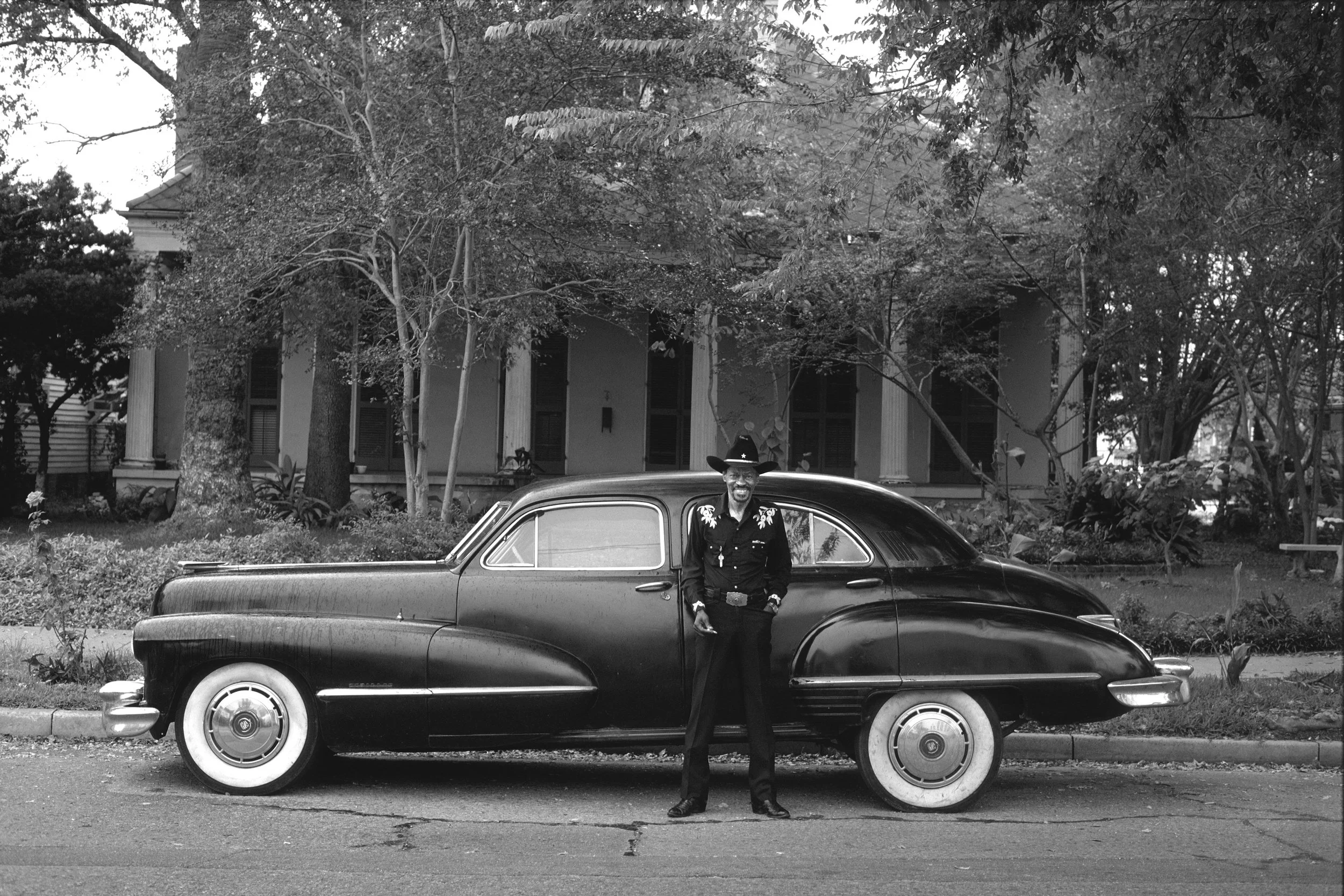 Clarence "Gatemouth" Brown, New Orleans, Louisiana, 1985.