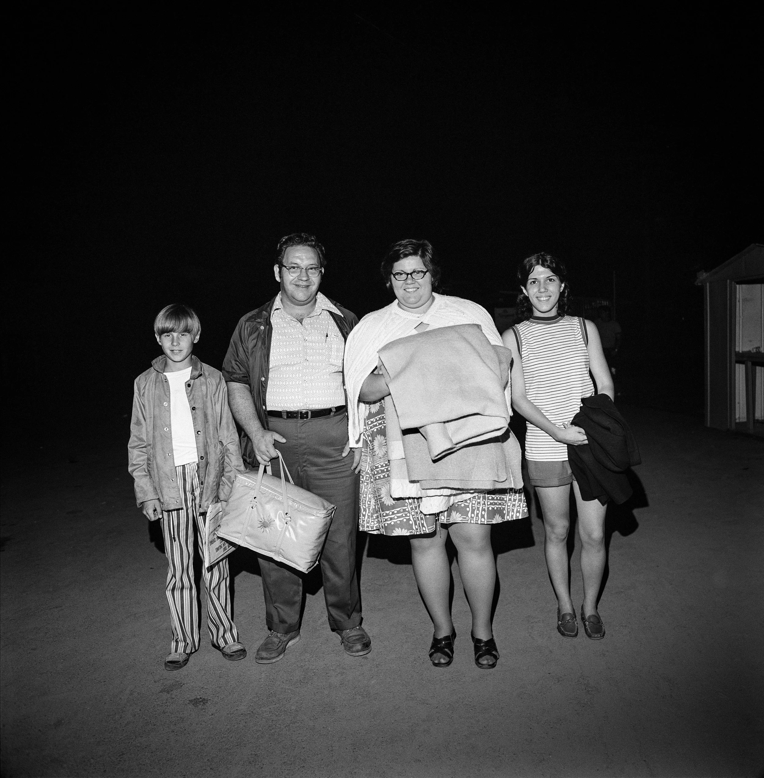 The Reynolds Family, Thompson Speedway, Thompson, CT, 1972