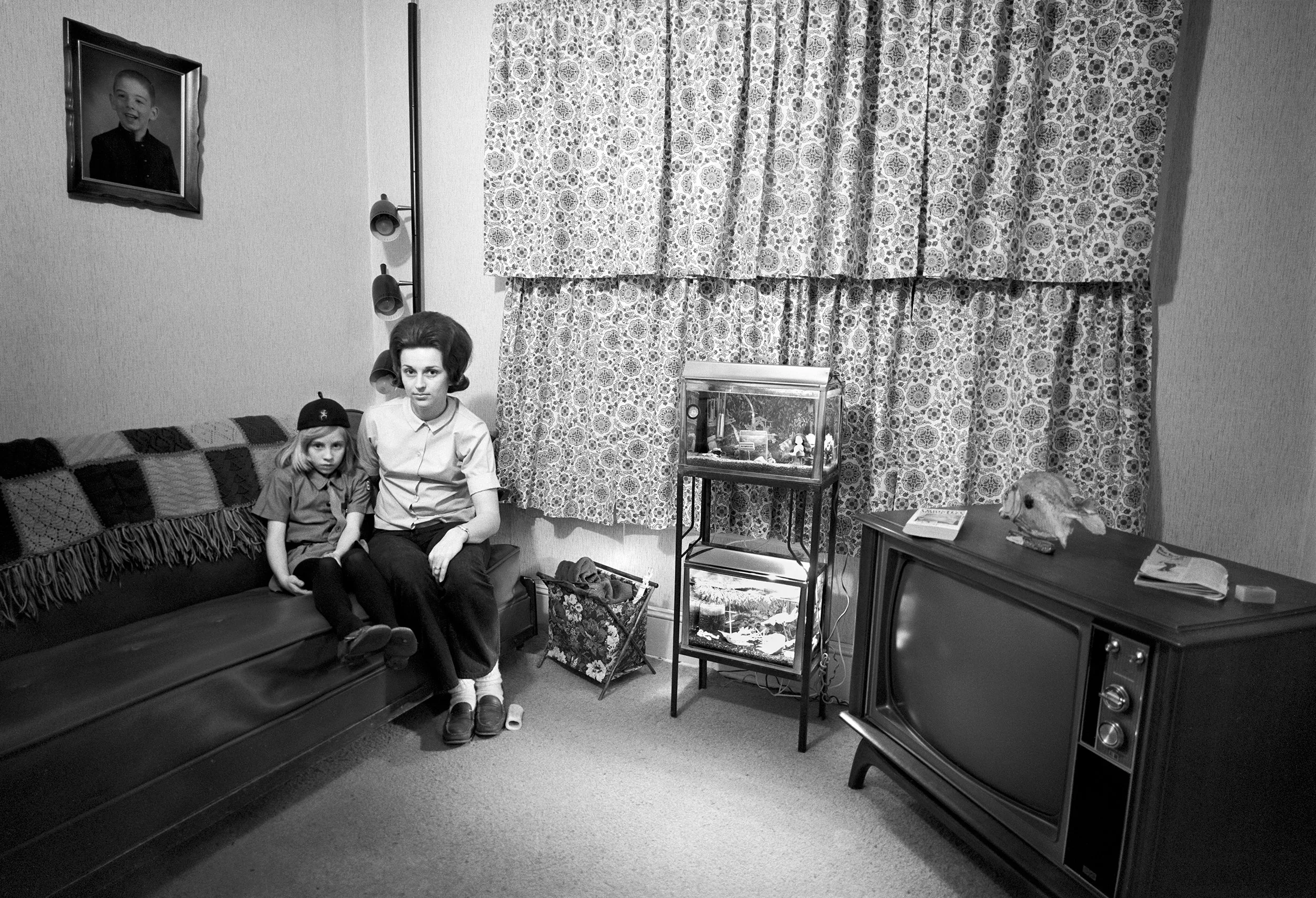 Barbara's Friends, Living Room, New Bedford, MA, 1972
