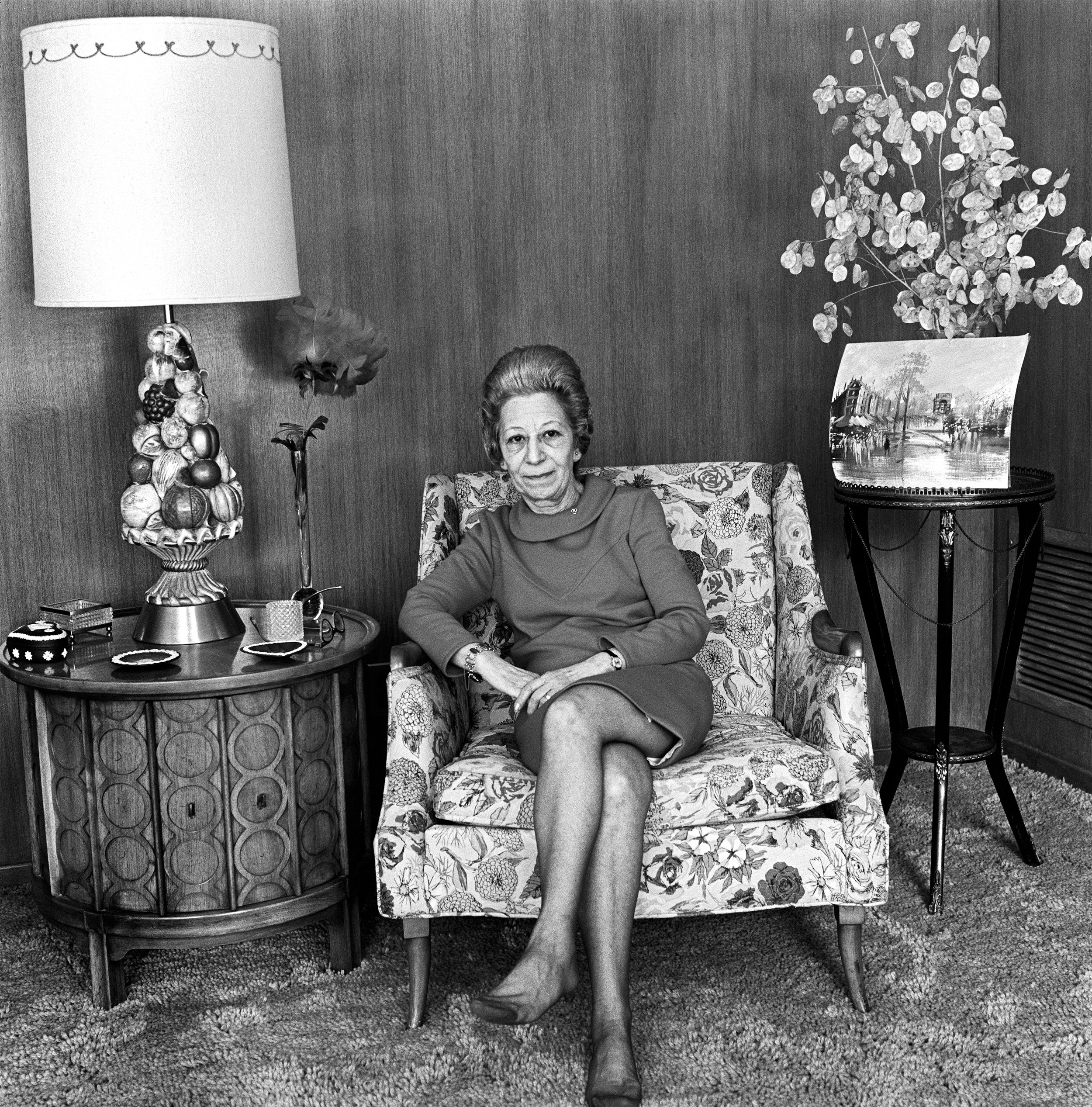 Aunt Marcia, Newton, MA, 1971