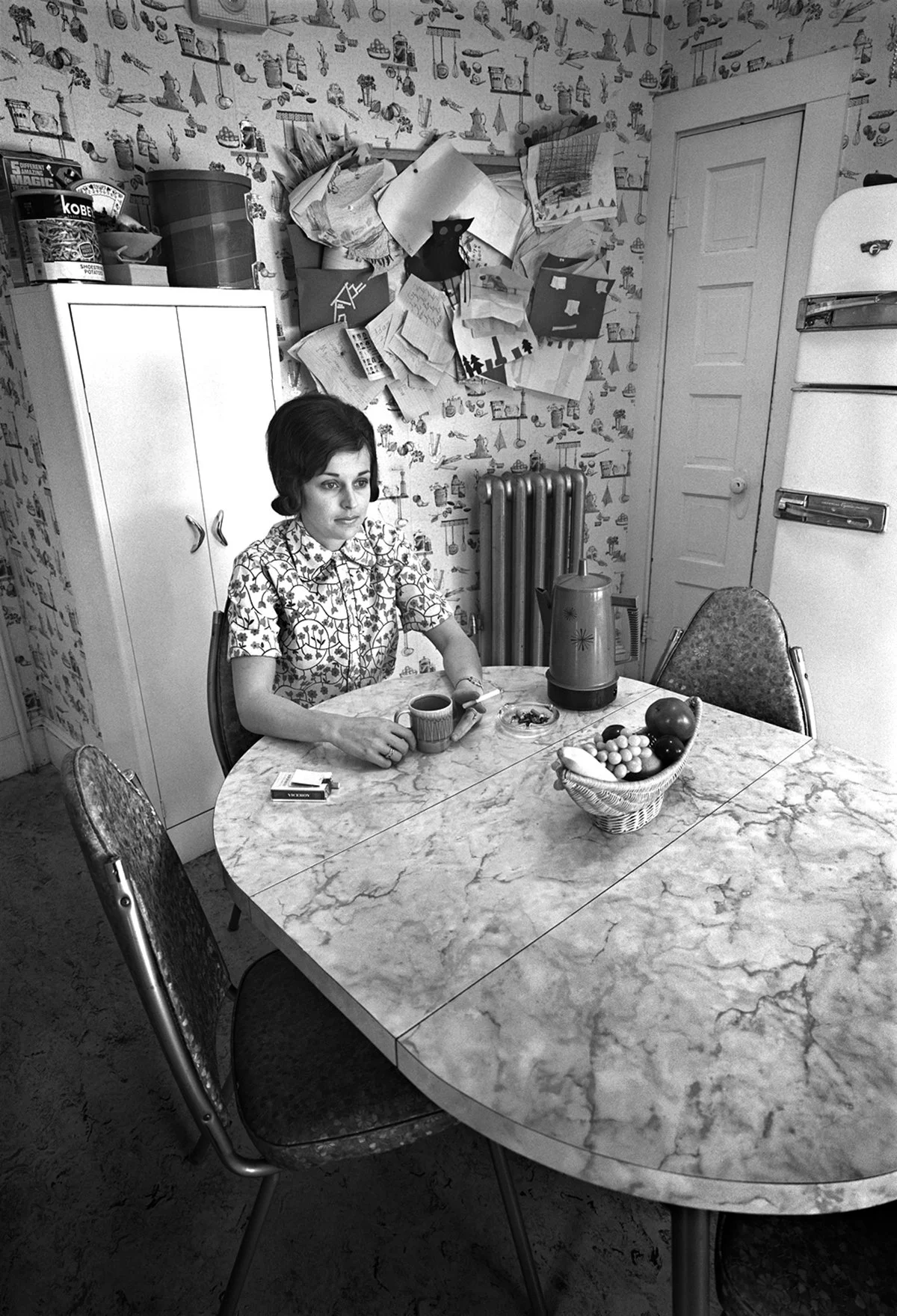 Friend of Barbara's, Kitchen, New Bedford, MA, 1971