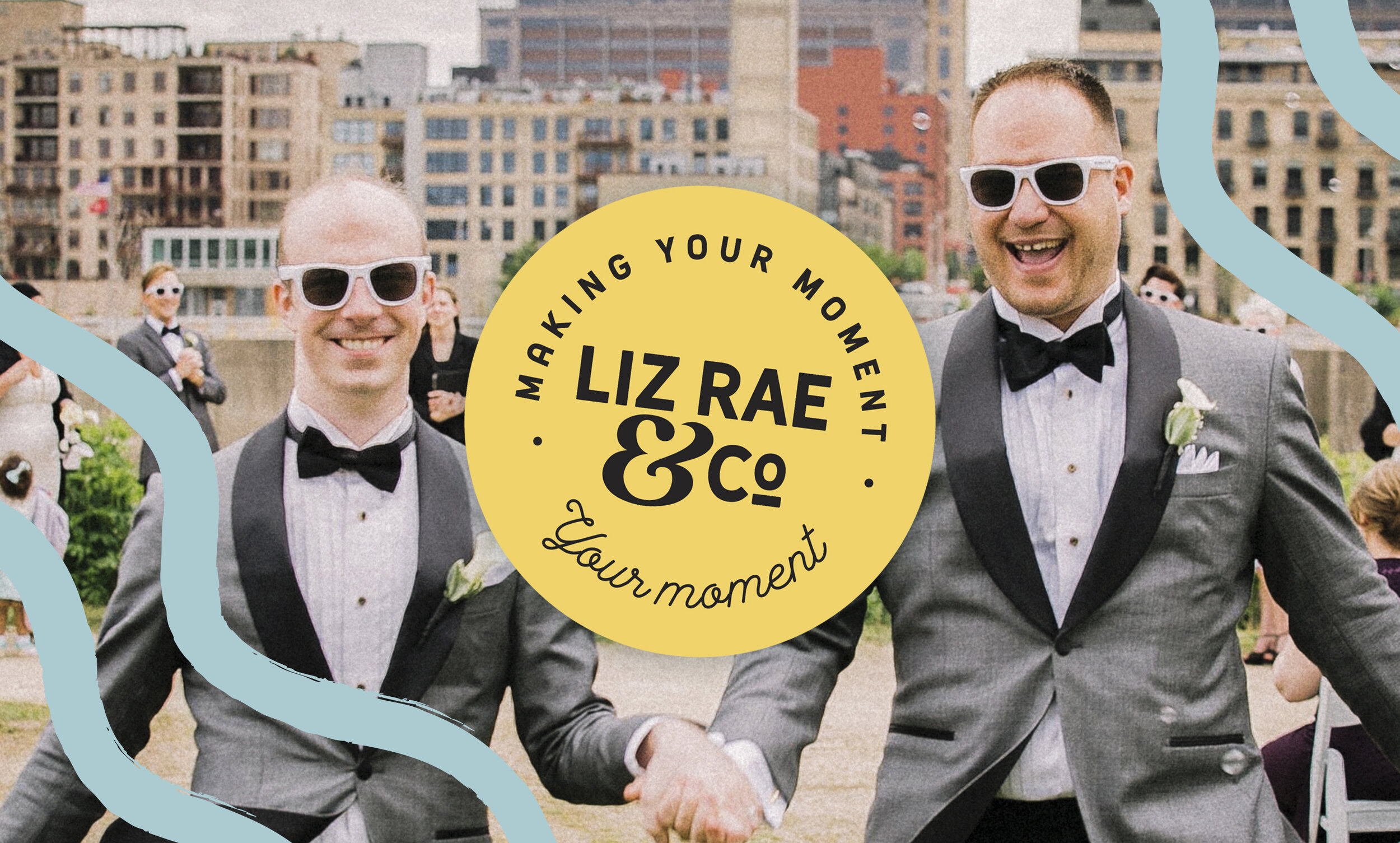 Personal brand and visual identity design for Liz Rae & Co, reflecting founder personality and values.