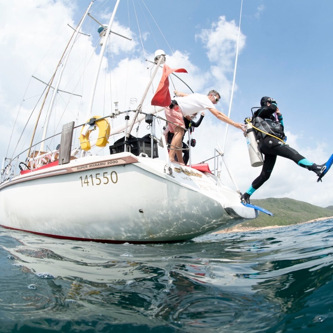 Into the unknown- live aboard diving charter Hong Kong. #diving #sailingadventure #charter #adventure