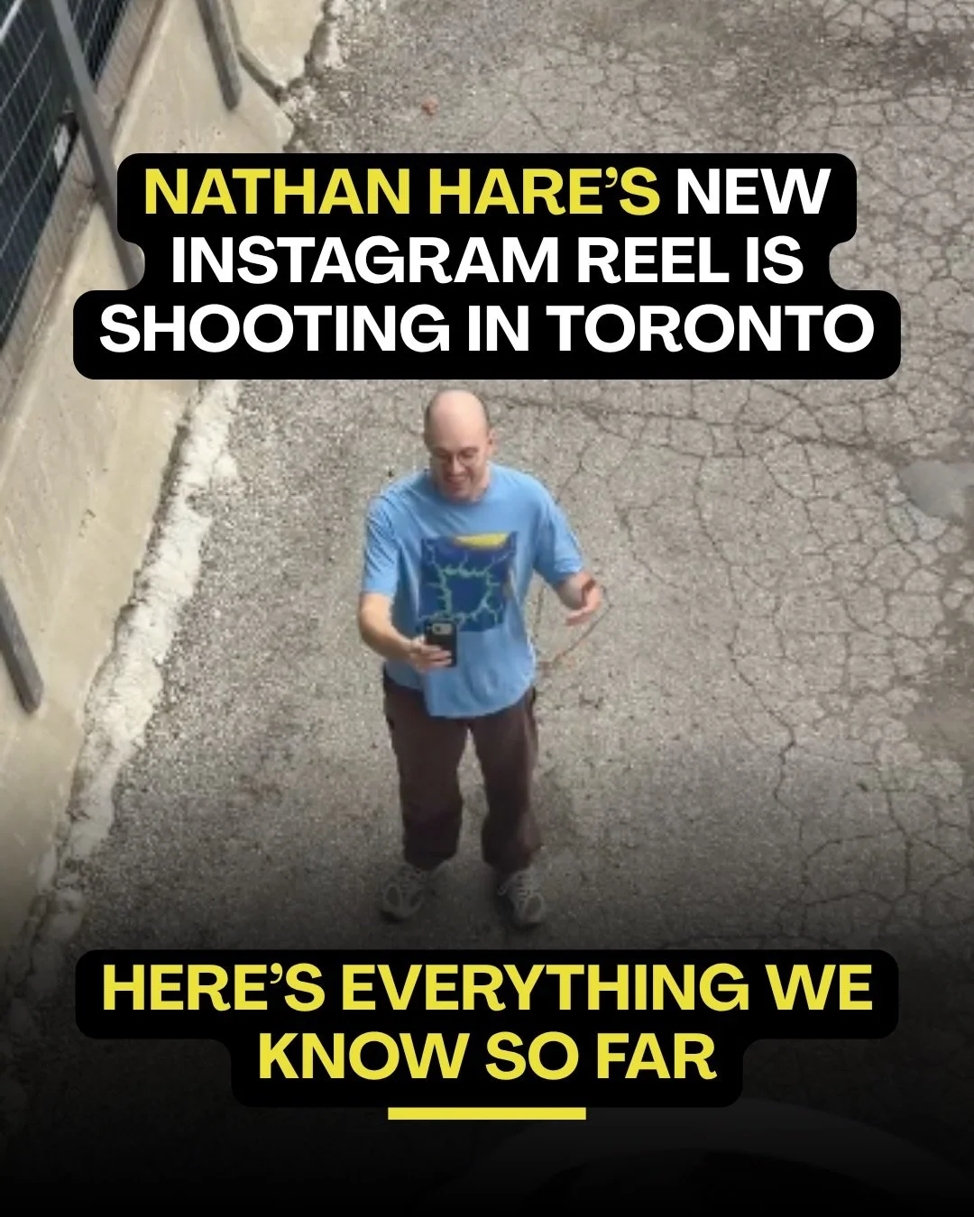 Stay on the lookout for Nathan at your local coffee shop&hellip; he&rsquo;s filming in Toronto 👀