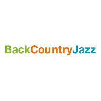 Text reading "Backcountry Jazz" in green, orange, and blue colors.