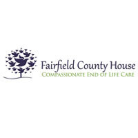 Fairfield County House logo with a tree graphic and the tagline 'Compassionate End of Life Care'.