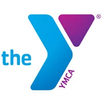 The YMCA logo featuring a stylized blue 'Y' with the words 'the' in blue and 'YMCA' in purple surrounding it.