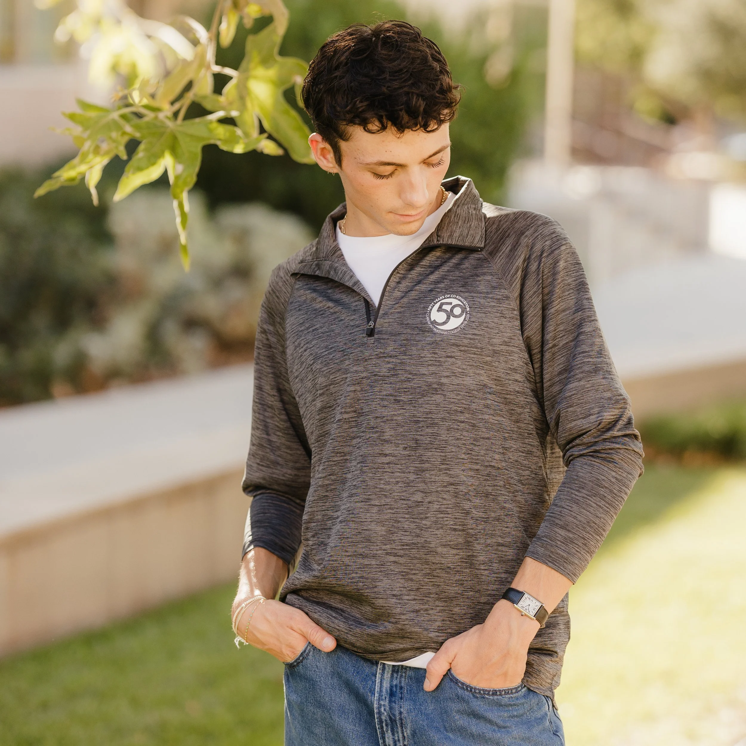Men's Space Dye 50 Years Performane Pullover