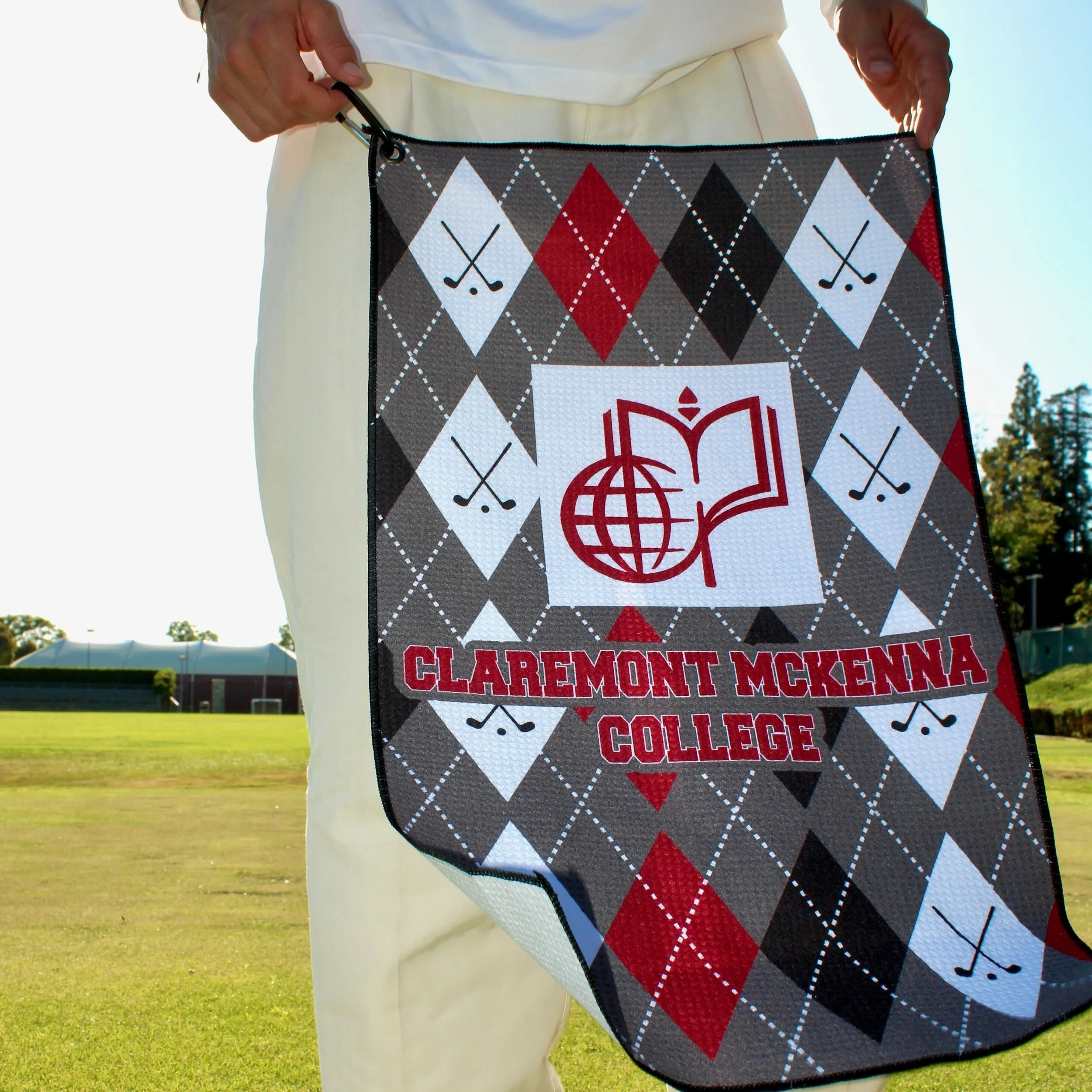 Argyle Golf Towel