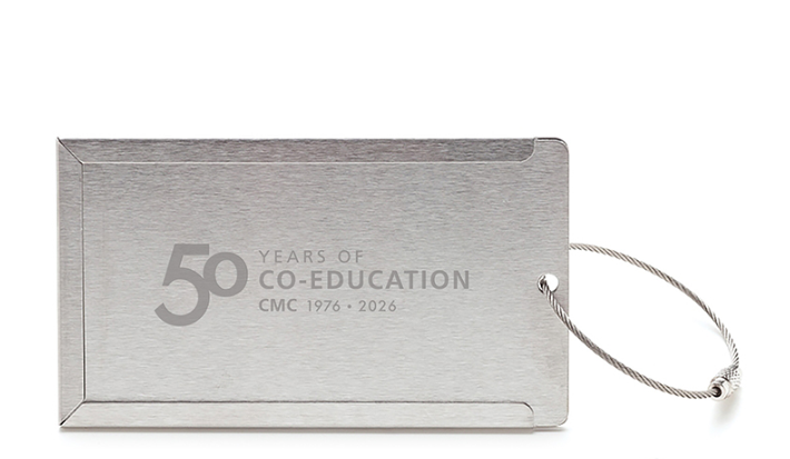 50 Years Steel Luggage Tag