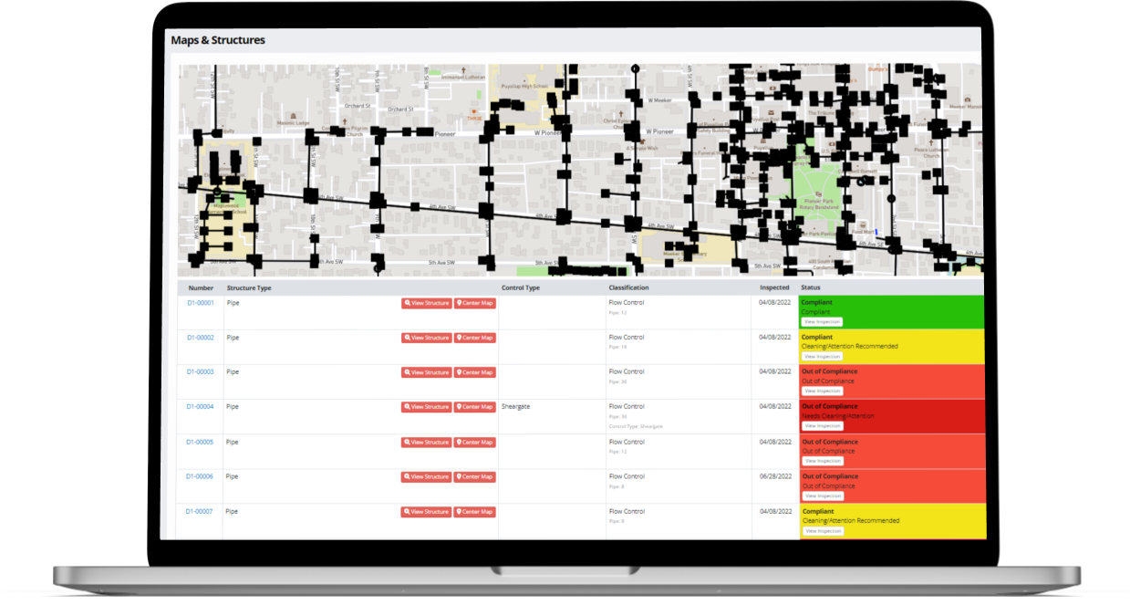 Municipal Management for MS4s — NPDESPro - Stormwater Management Software