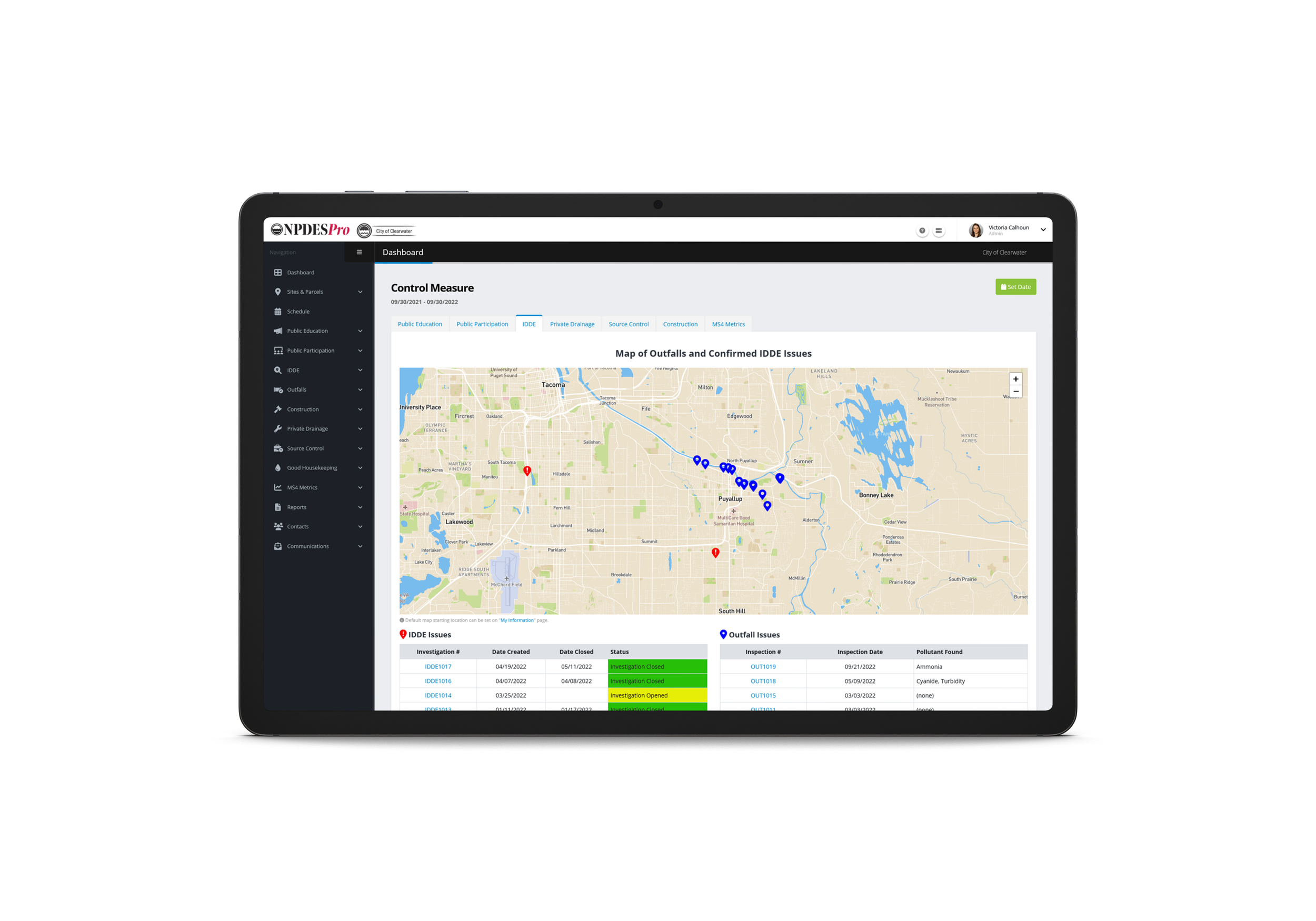 Stormwater Inspection Software