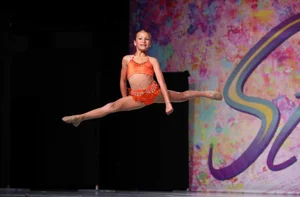 Grant recipient performing on stage