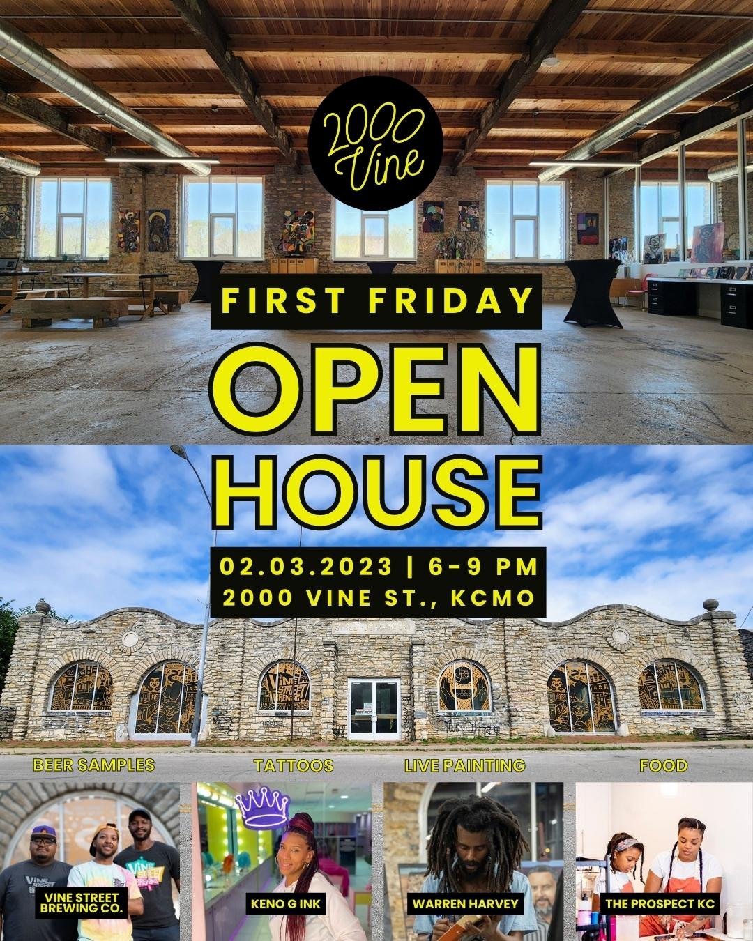 2000 Vine First Friday Open House
