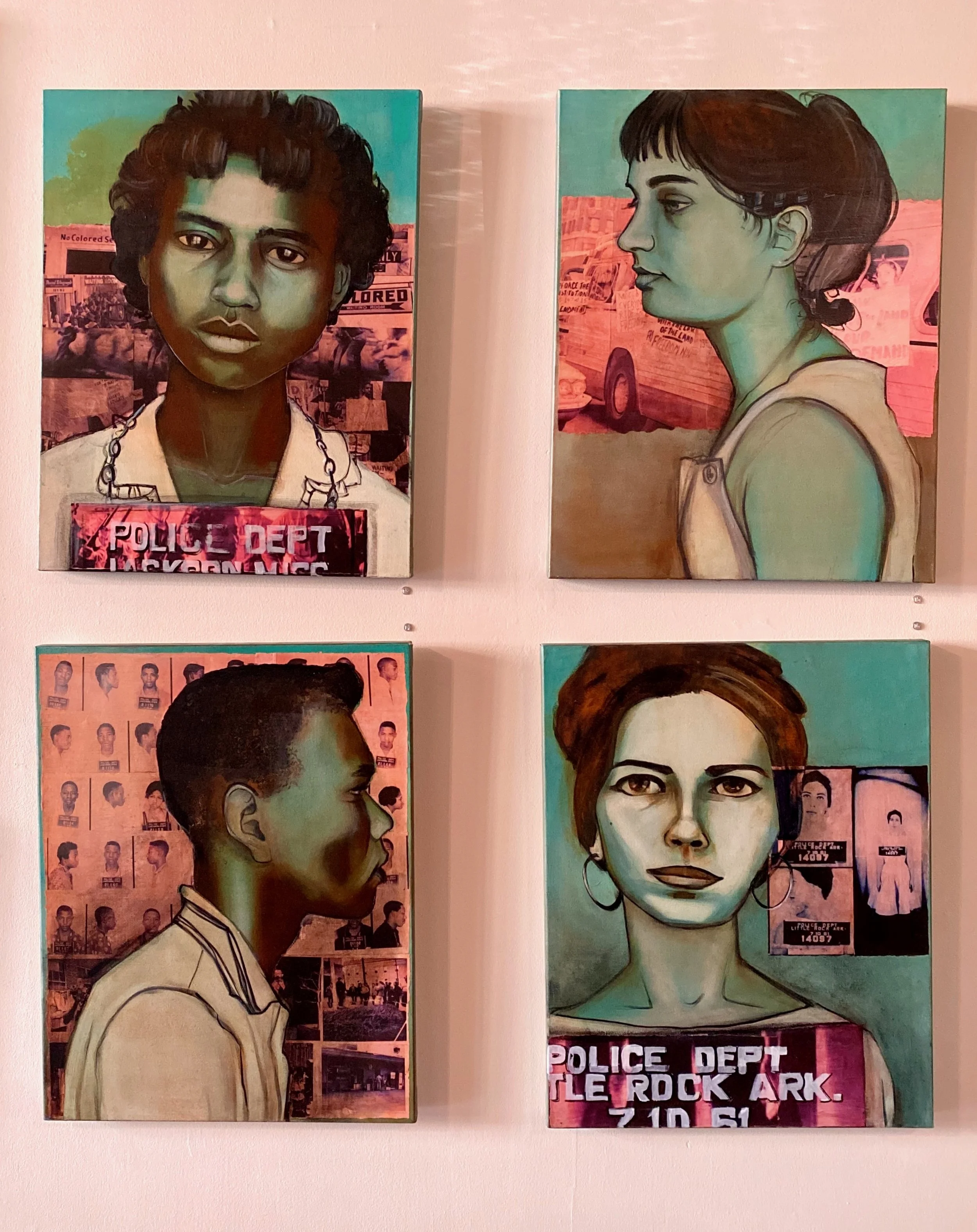 Jean Thompson, Charles Cox, Jorgia Siegal, Janet Braun Reinitz