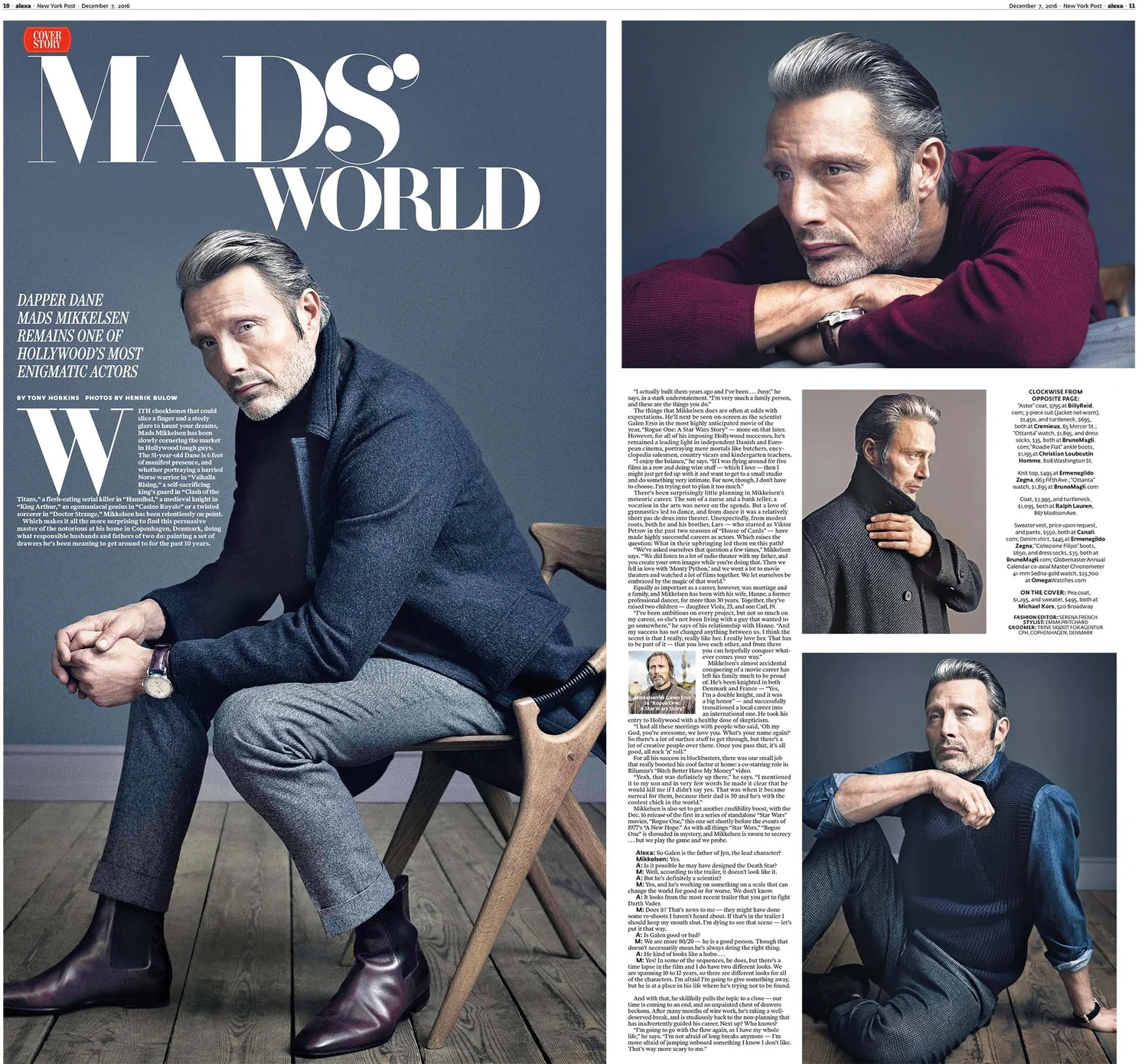 Mads Mikkelsen — Jessica Hober