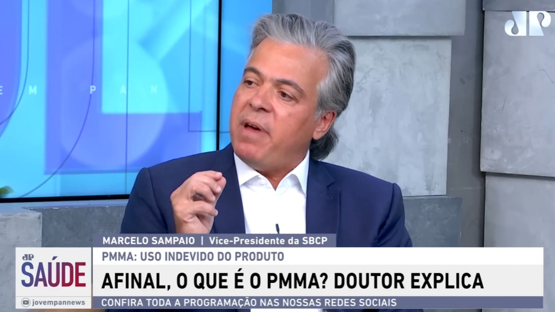 [JOVEM PAN SAÚDE] PMMA: especialistas alertam para uso indevido do produto
