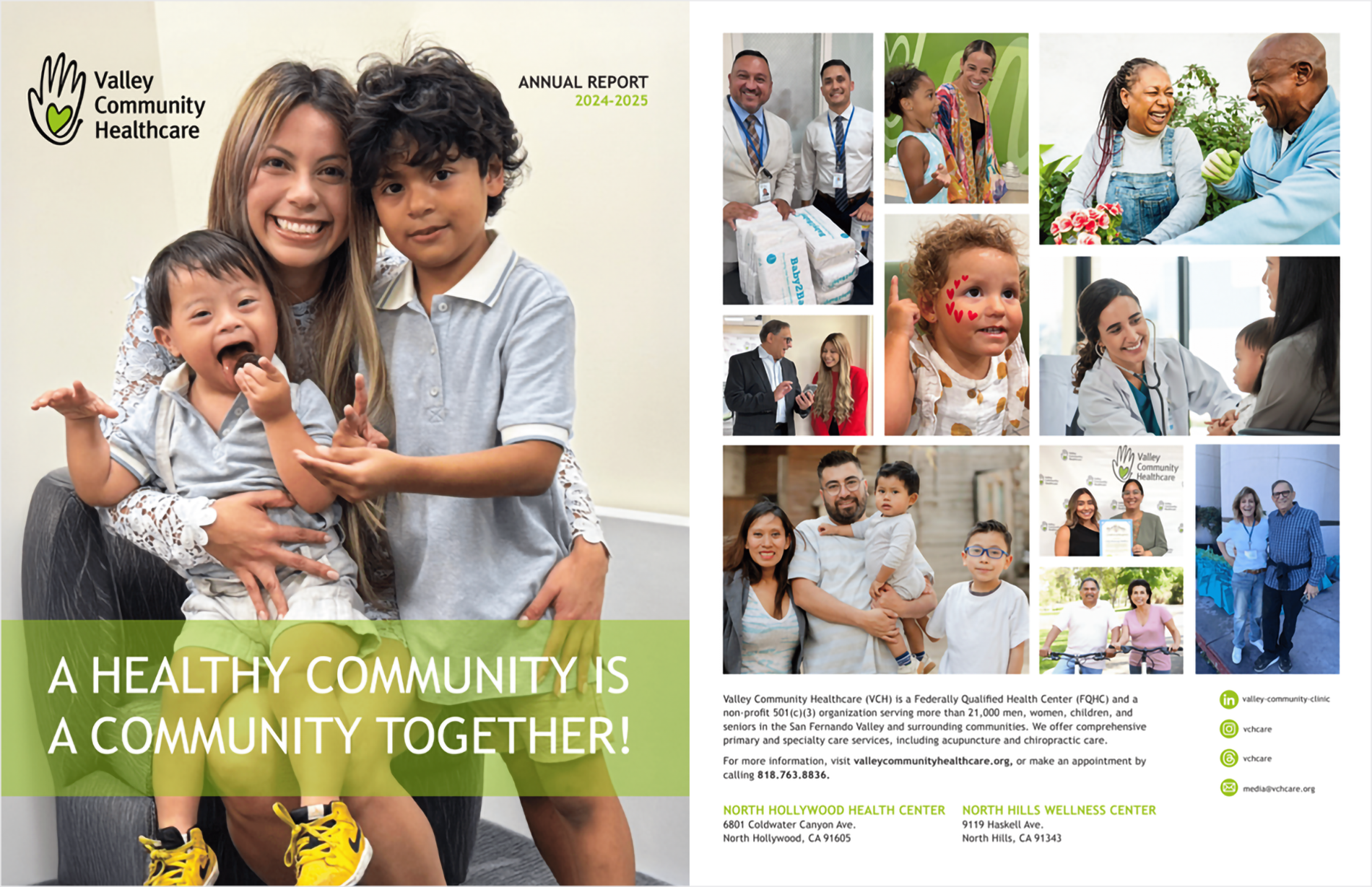 VCH Annual Report cover