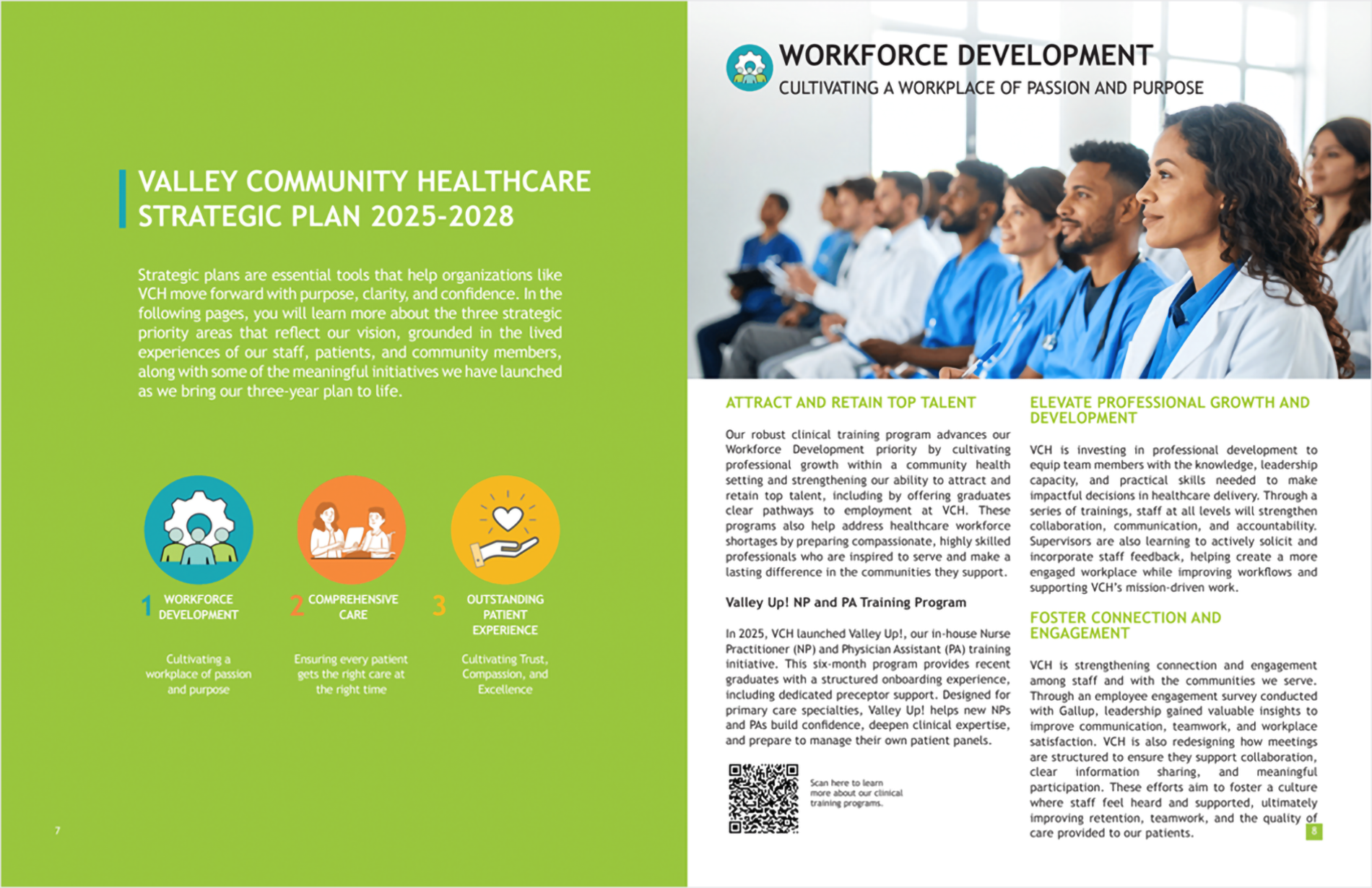 Graphic Design, VCH Annual Report