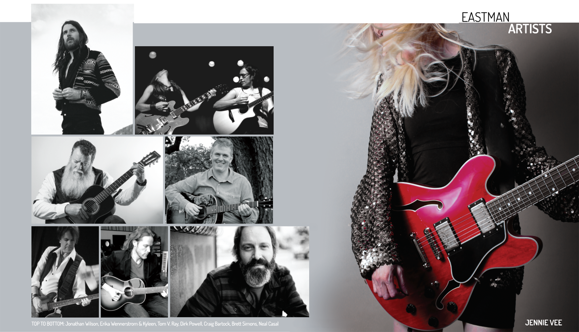 Eastman Artists spread in Eastman magazine