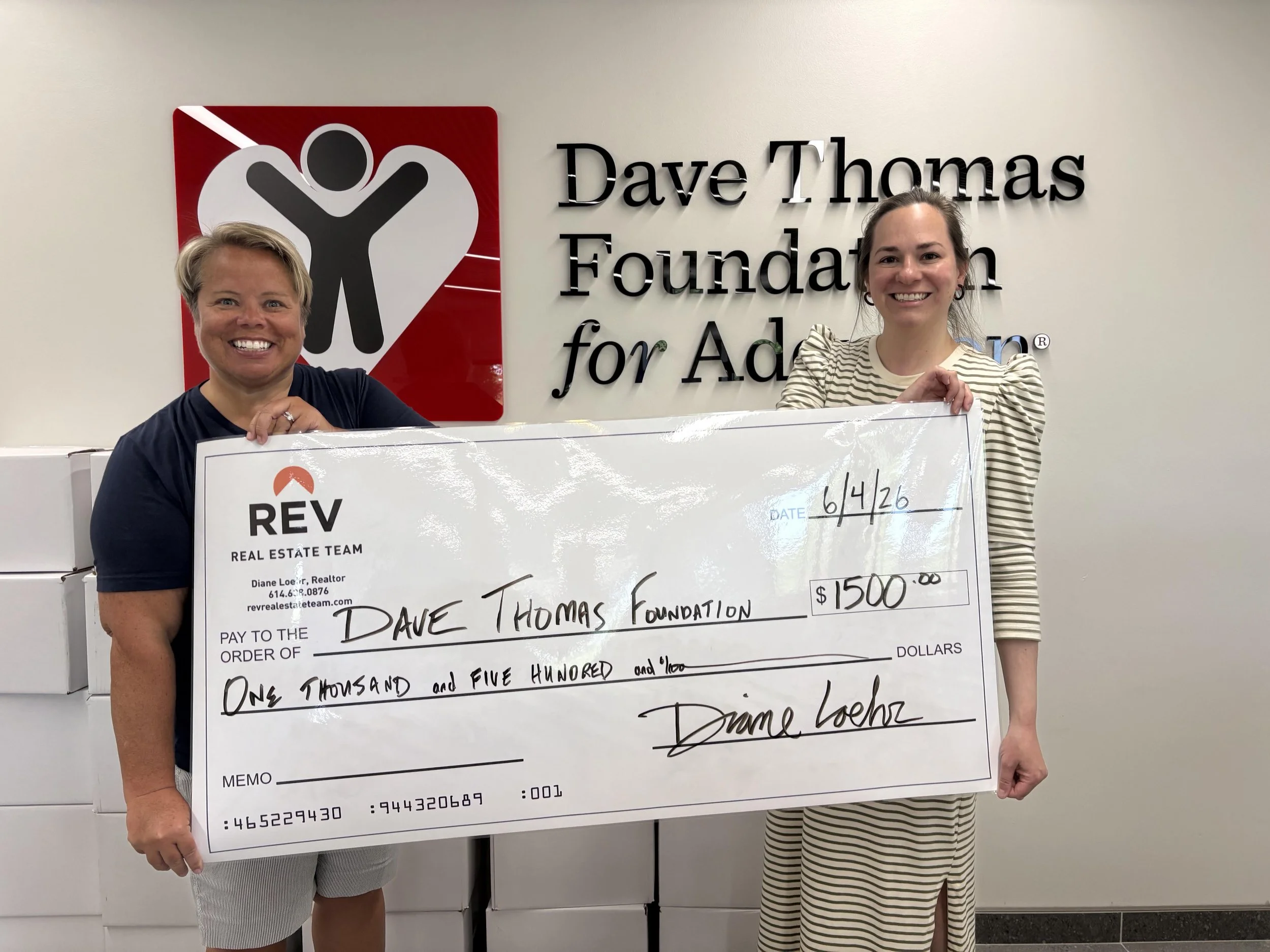 REV real estate supports adoption and foster care.