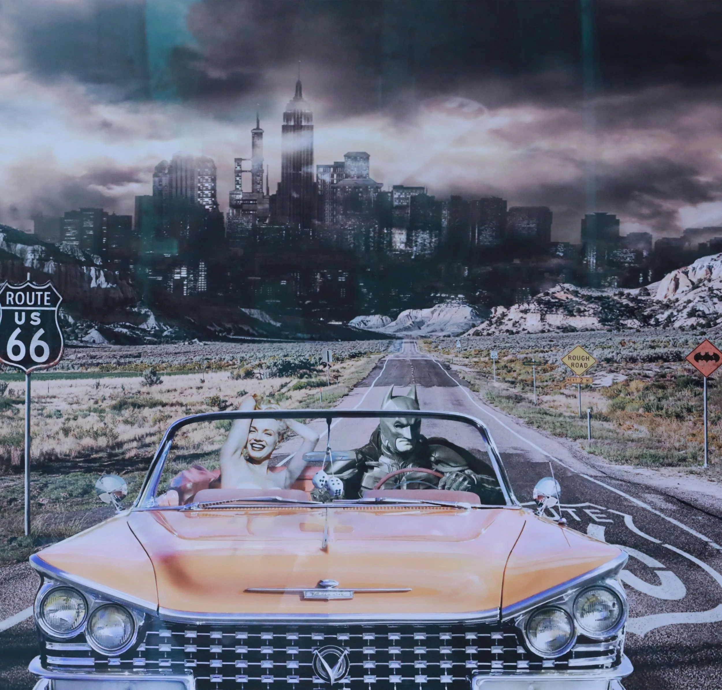 Batman’s Right Hand
Digital Art
41”H x 41W” (104.14 cm x 104.14 cm)