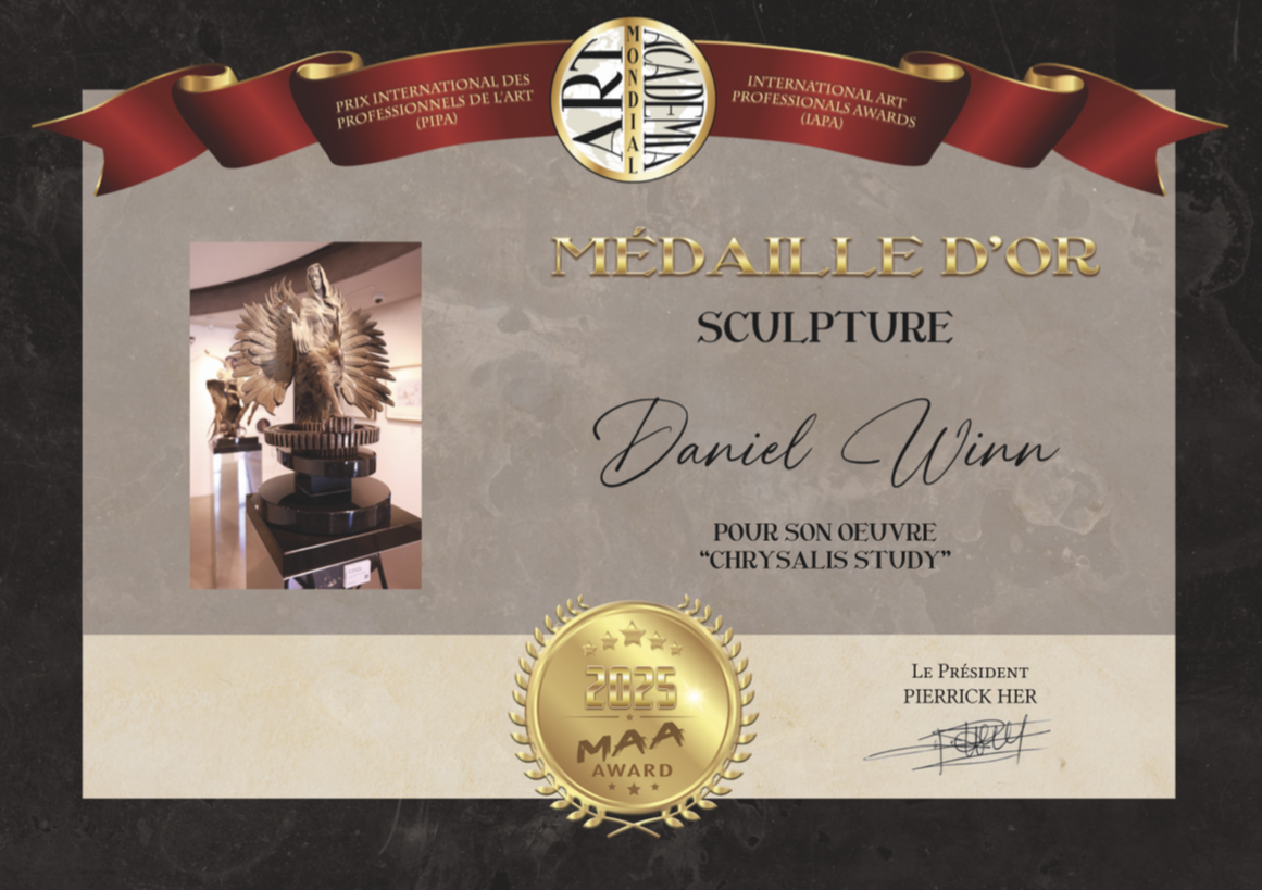 Chrysalis Study
Gold Medal Winner - Mondial Art Academia