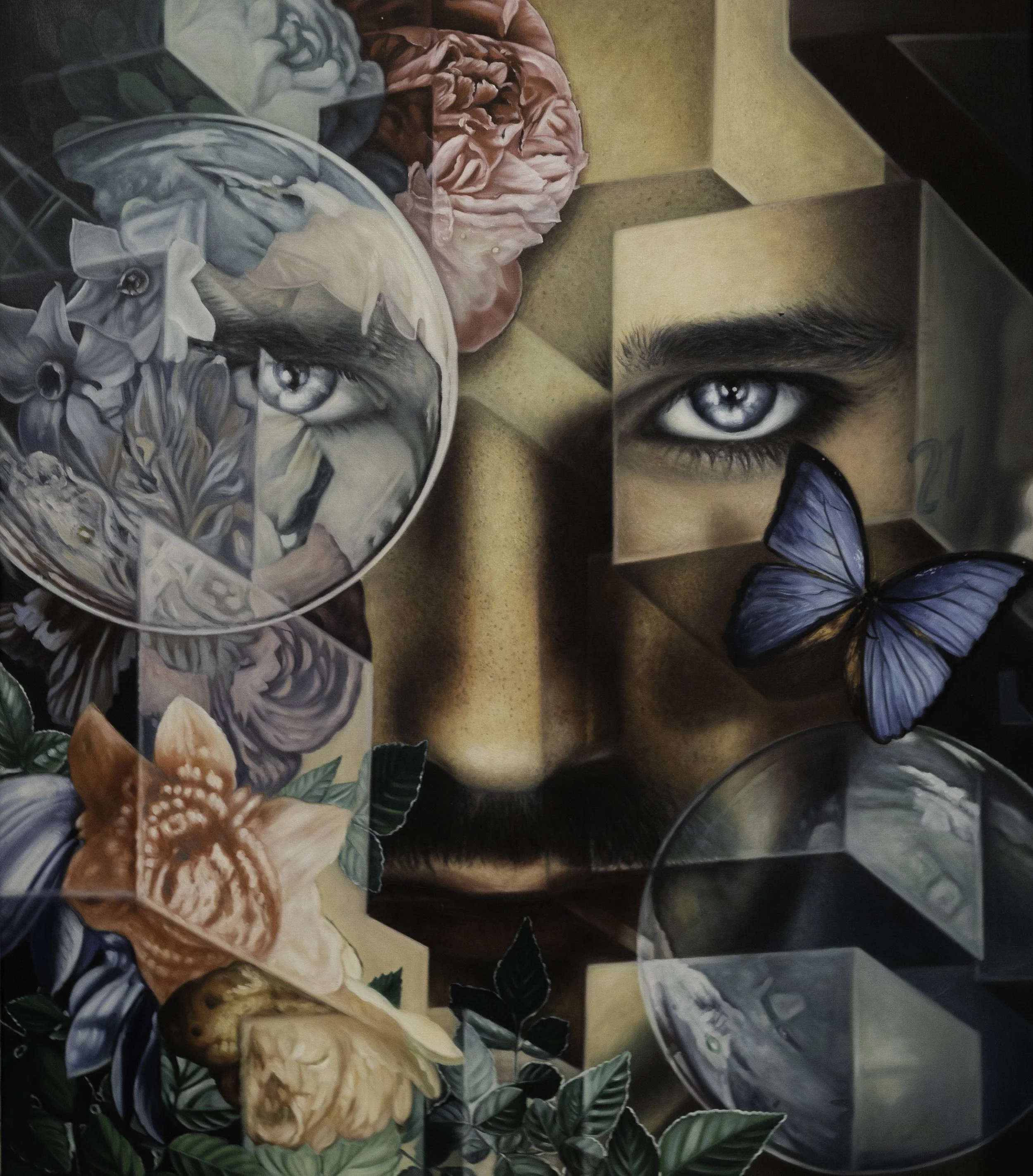 Quantum Mechanics XXI Study
Oil On Canvas
41"h x 35.5"w