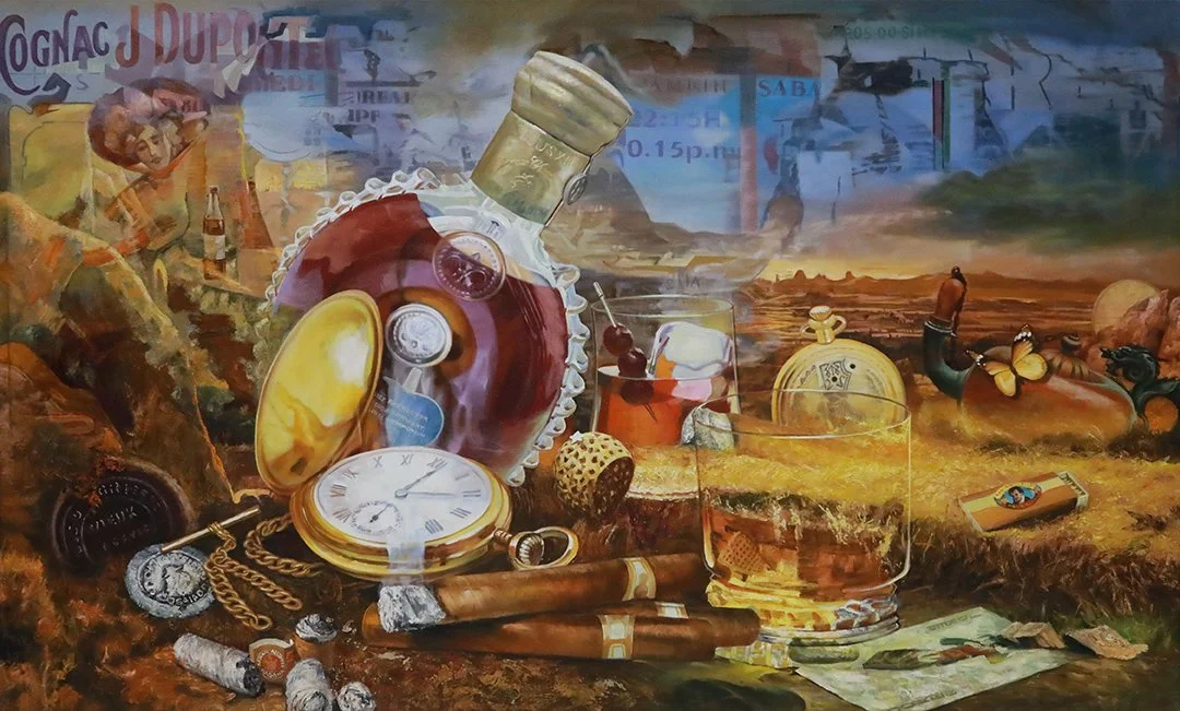 Celebration 30"H x 49"W I 101.6cm x 124.46cm