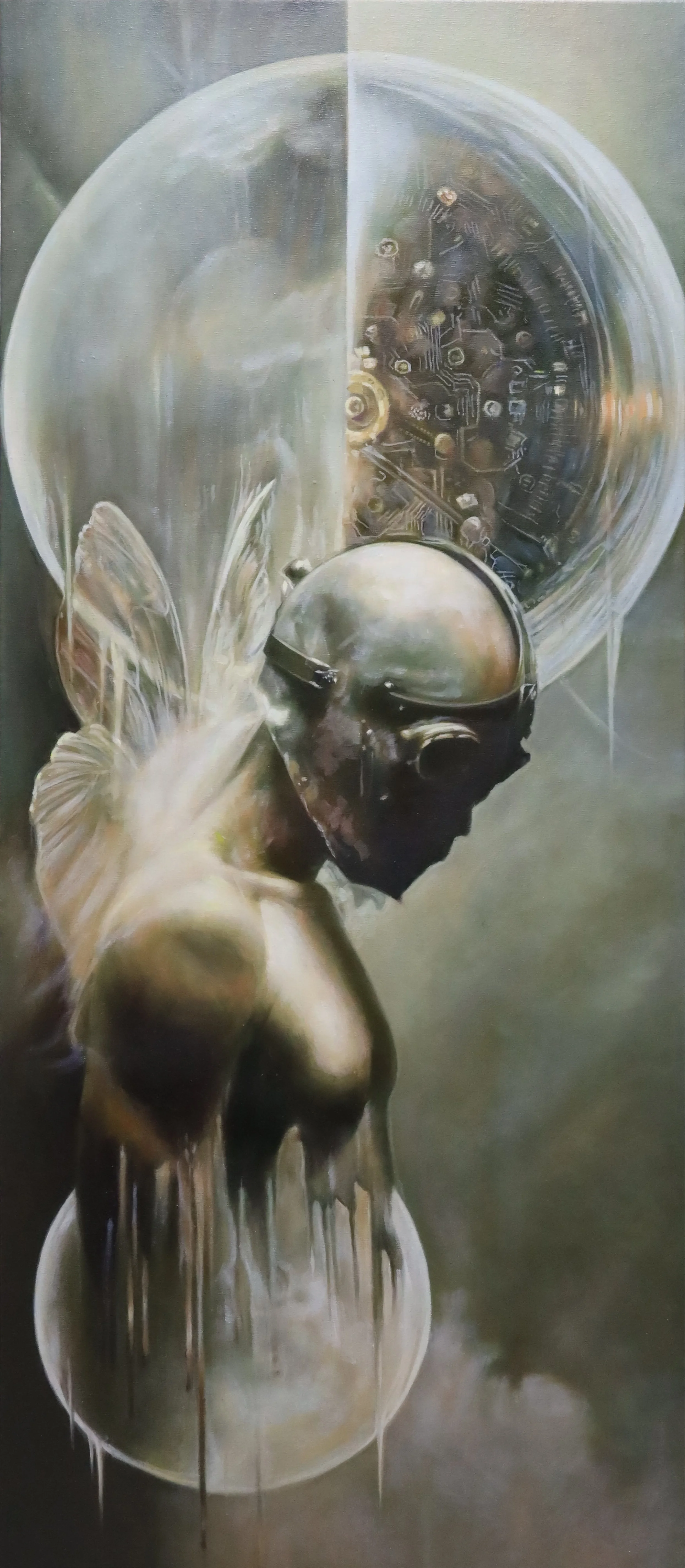 Visual Knowledge 51"h x 22"w