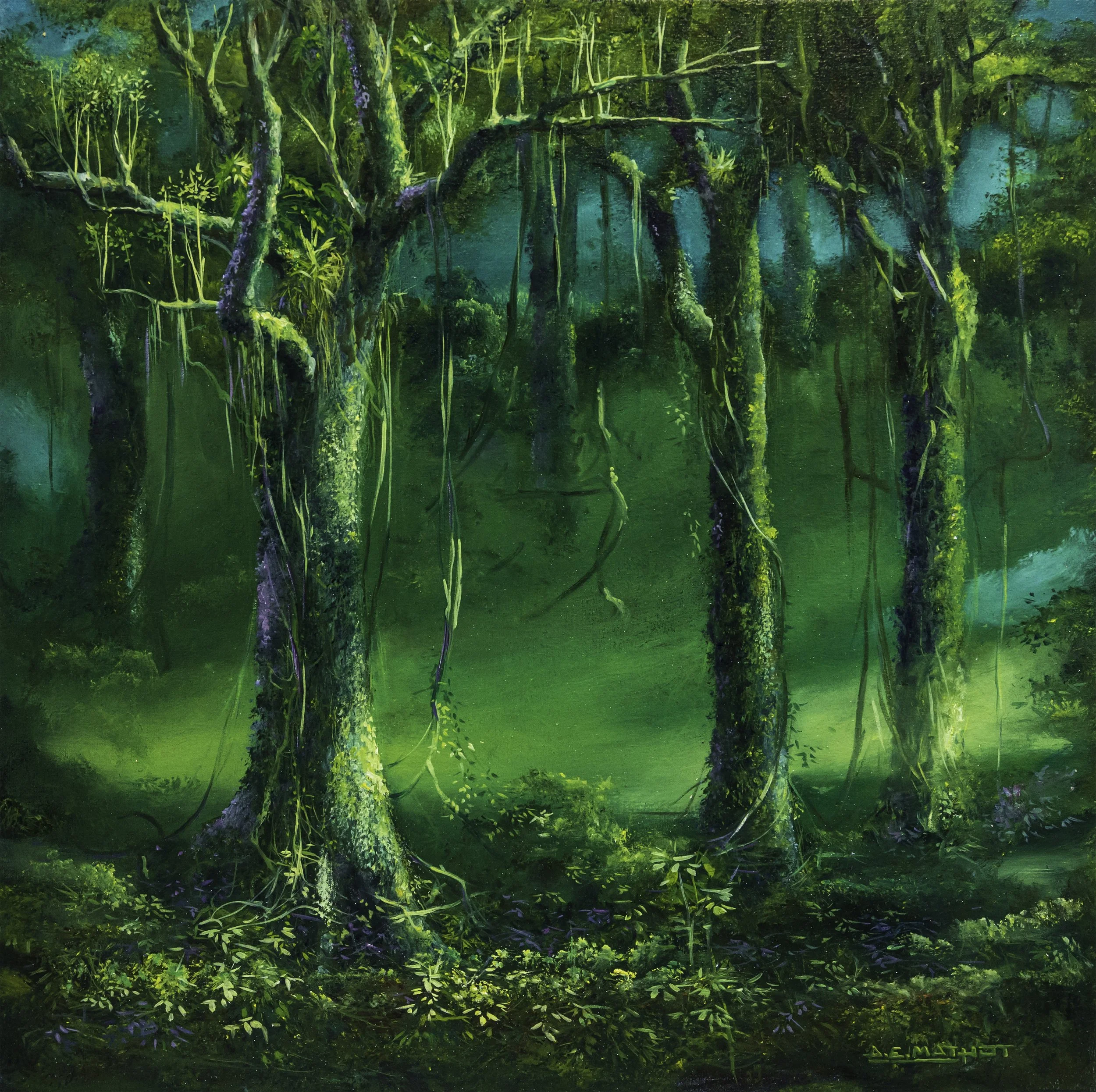 Entre Brumas VI
24"h x 24"w (149.86cm x 149.86cm)
oil on canvas