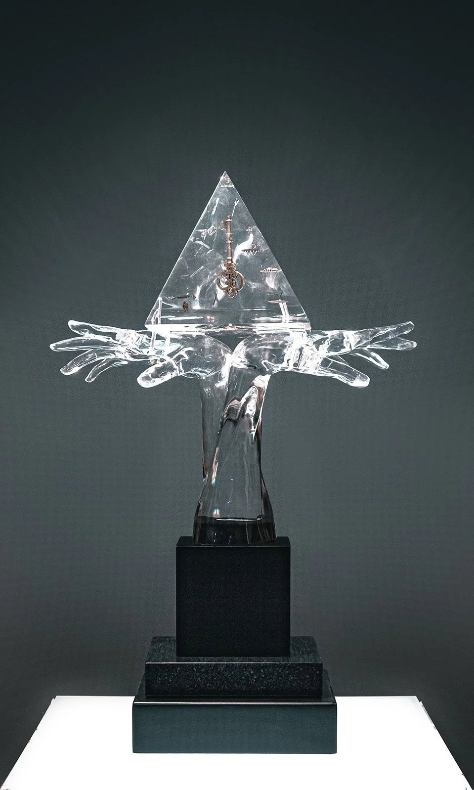 Holding Time VI
Lucite
19.5"h x14"w x 6.5"d