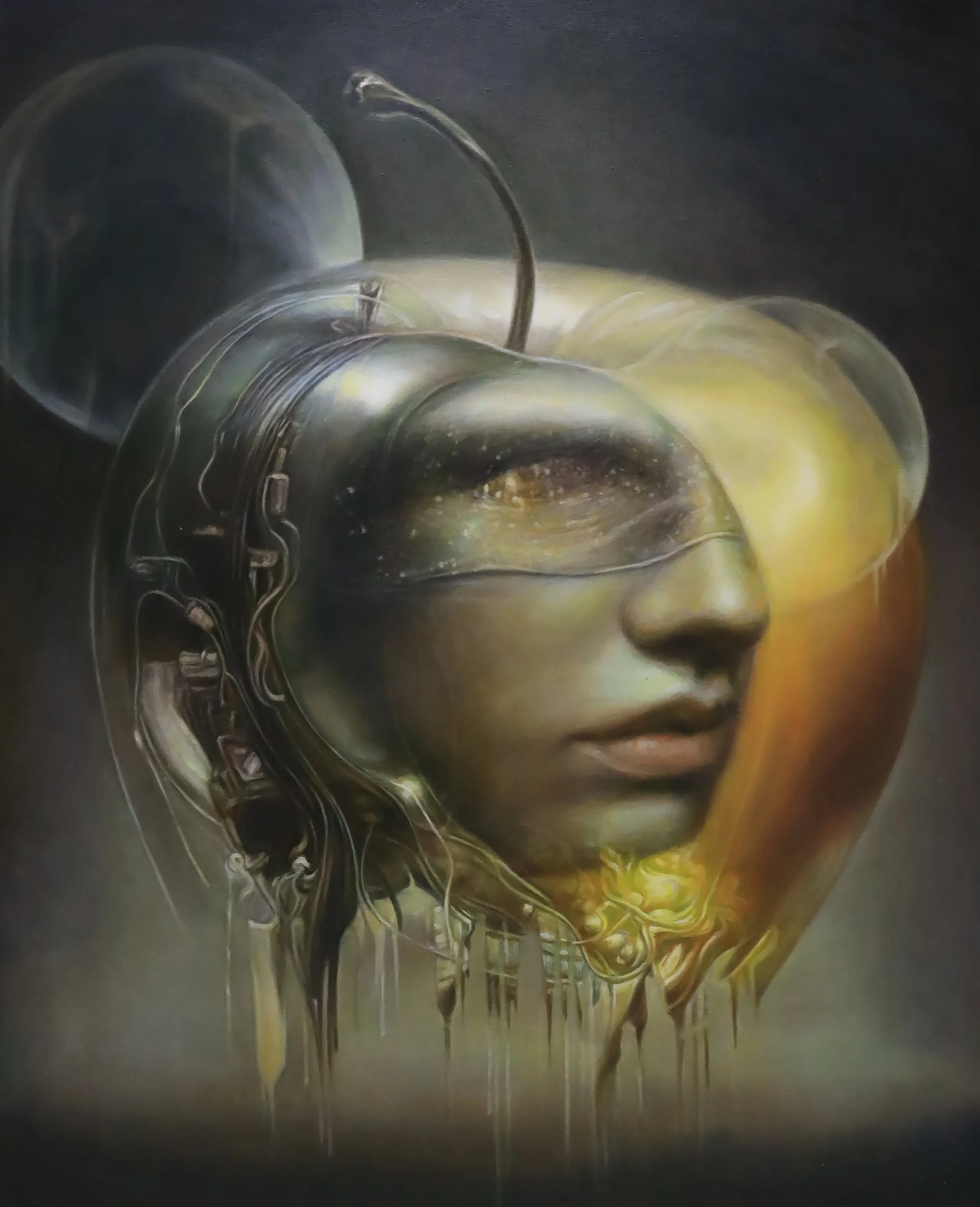 Forbidden Knowledge 43"h x 35"w
