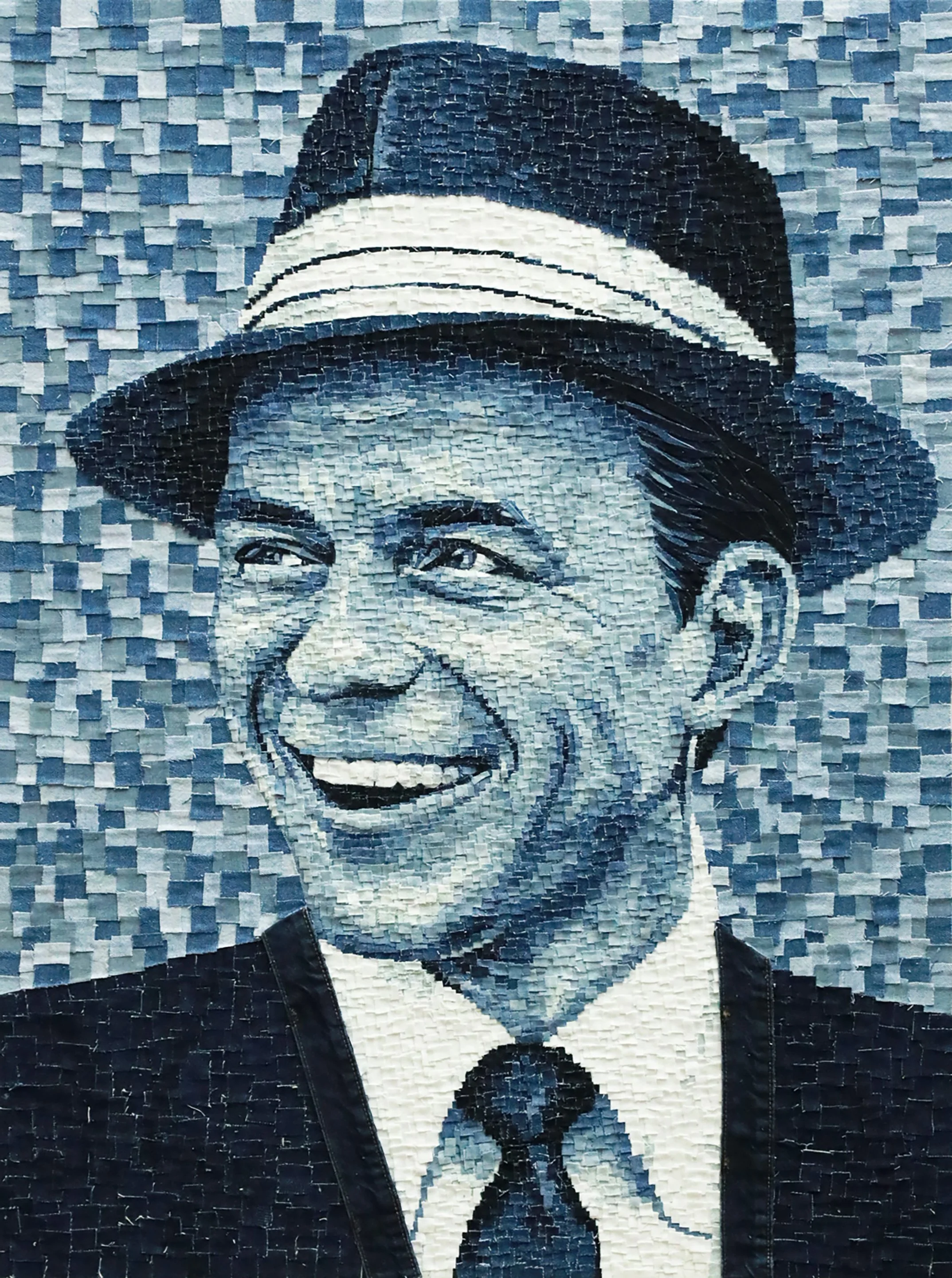 My Way 40"hx30"w Denim