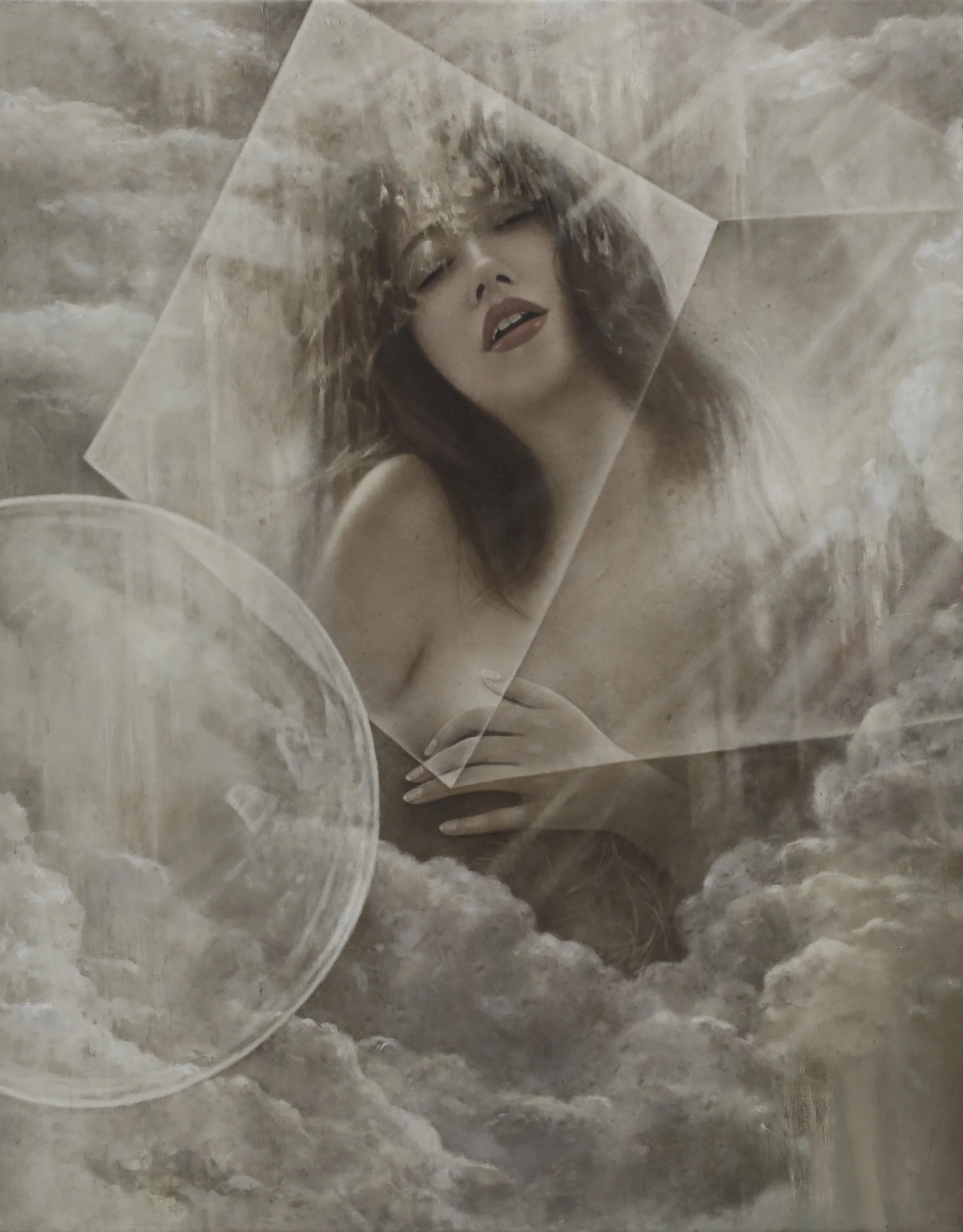 Light Matter XIII
Oil On Canvas 
40"h x 32"w