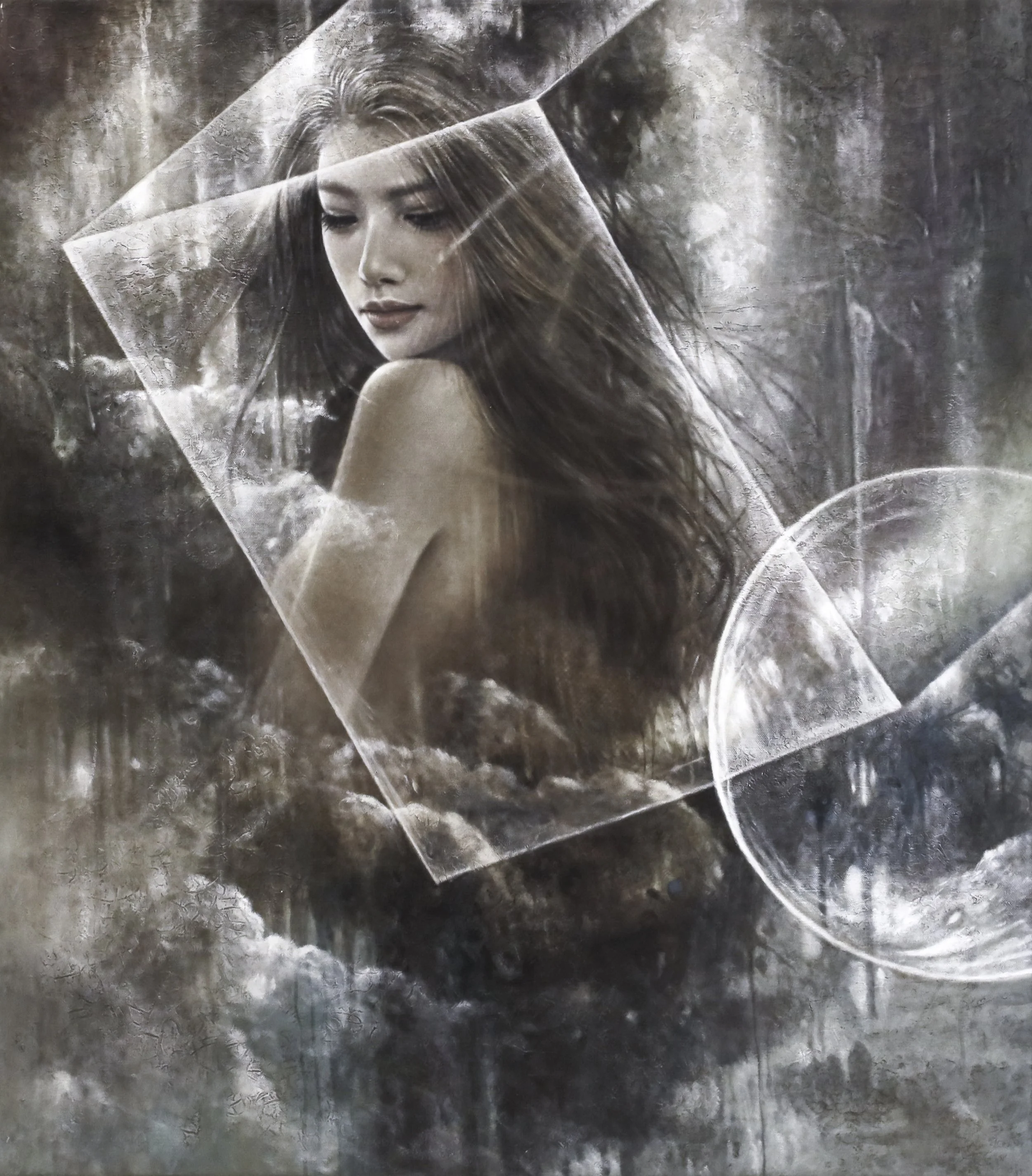 Light Matter VIII
Oil On Canvas
32"h x 28"w