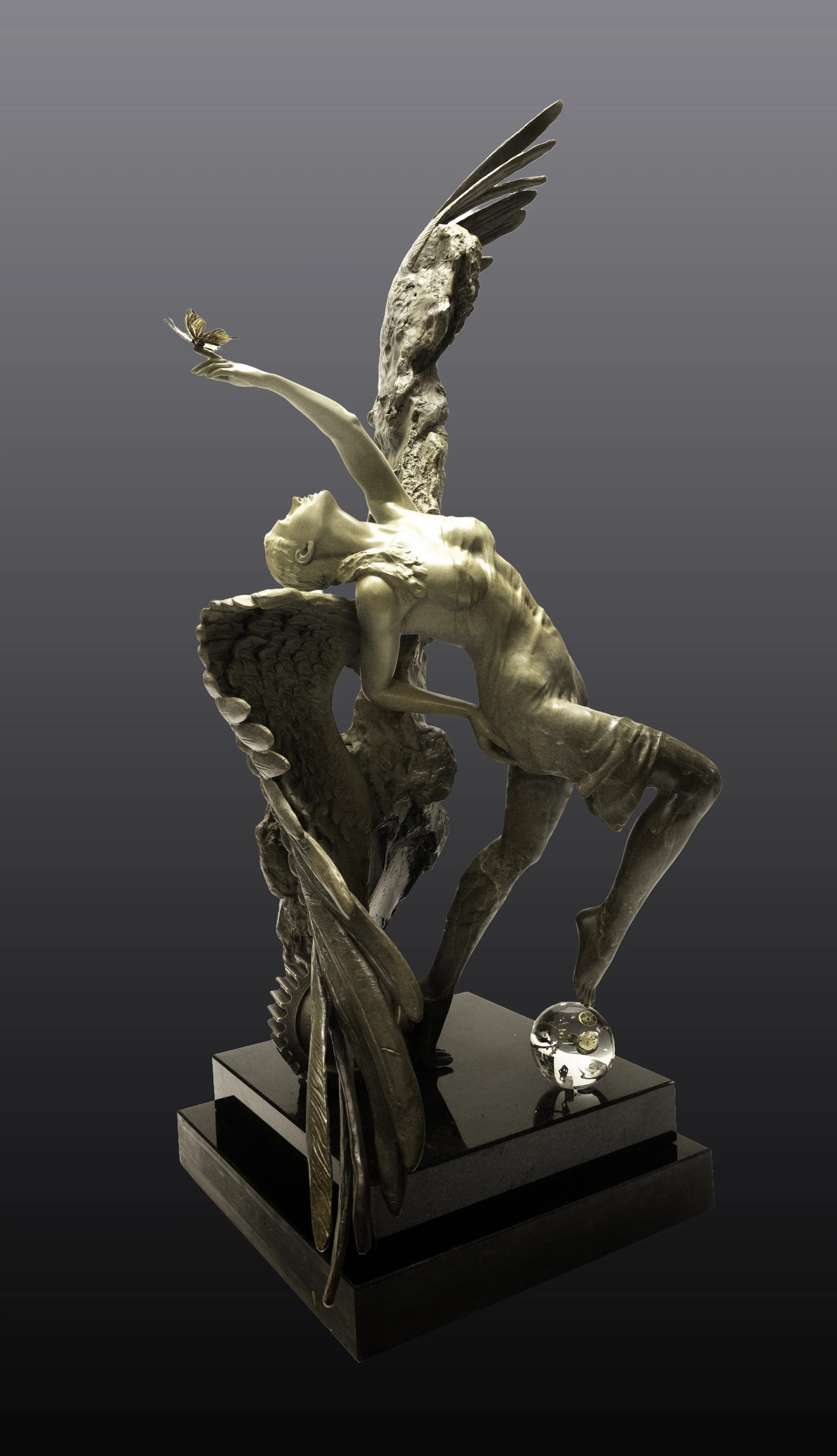 Inspiration
bronze / lucite
43"h x 22" w x 19"d