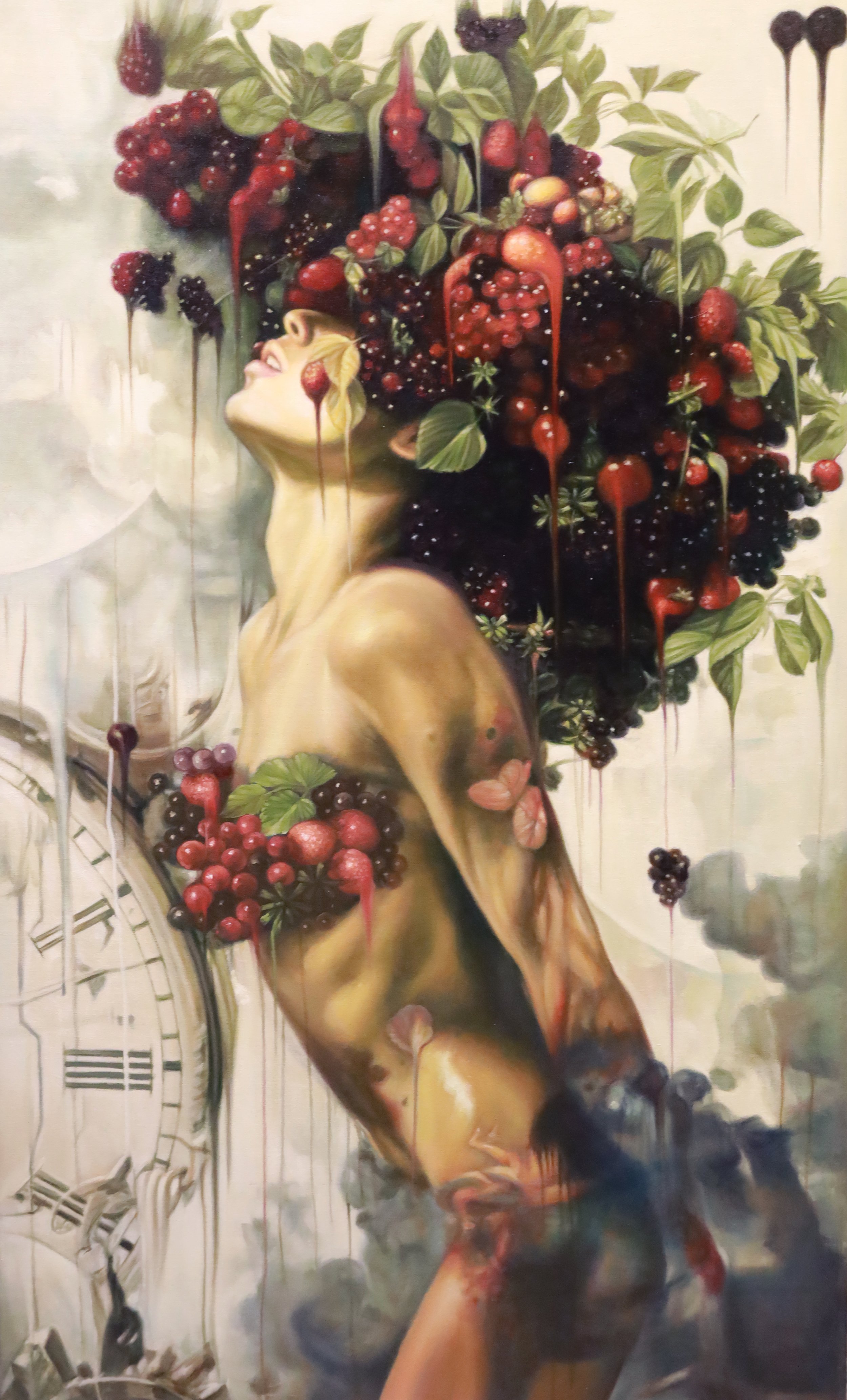 Ectropy Abundance Revealed
Oil On Canvas
41"h x 27.5"w