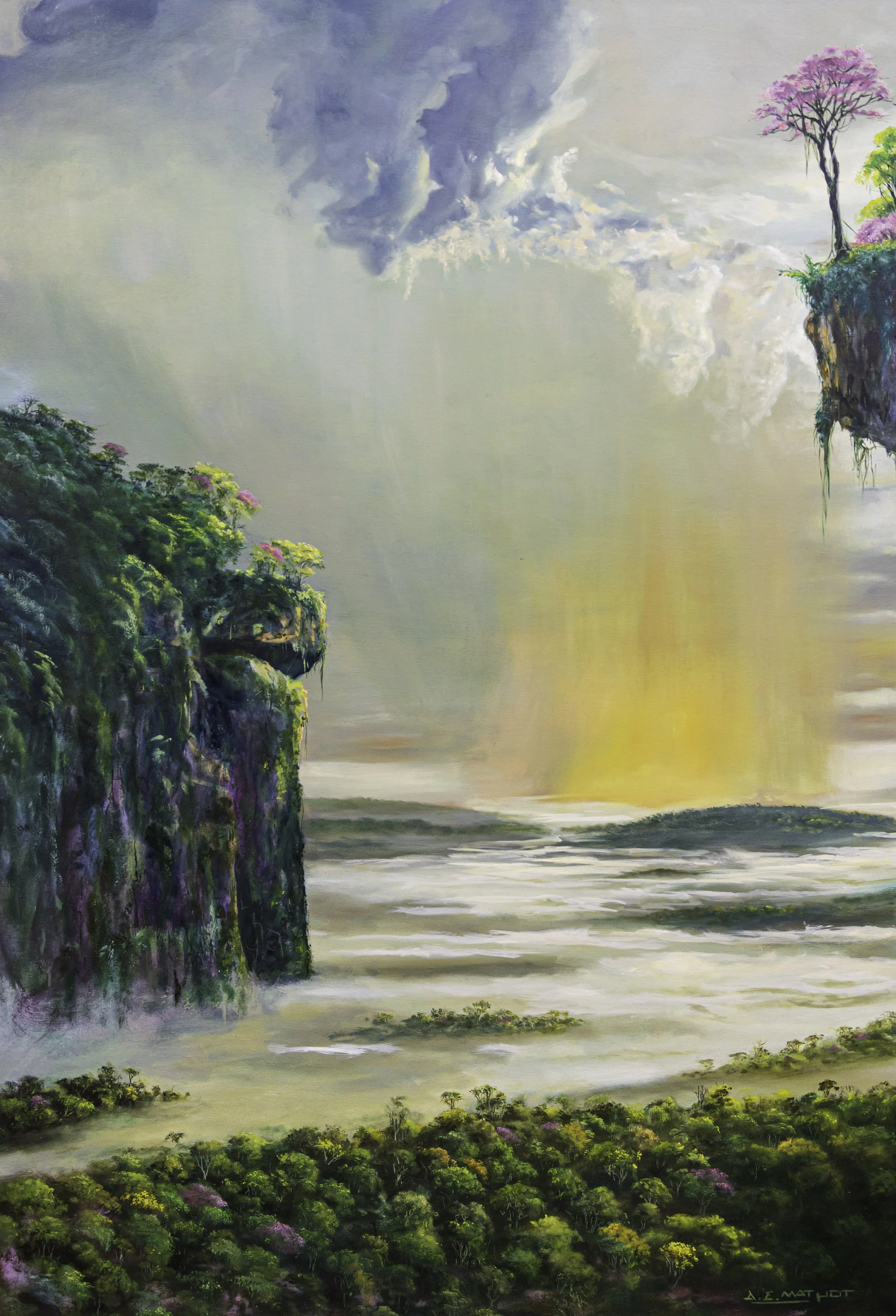 Desde Lo Alto III
59"h x 39"w (149.86cm x 99.06cm)
oil on canvas