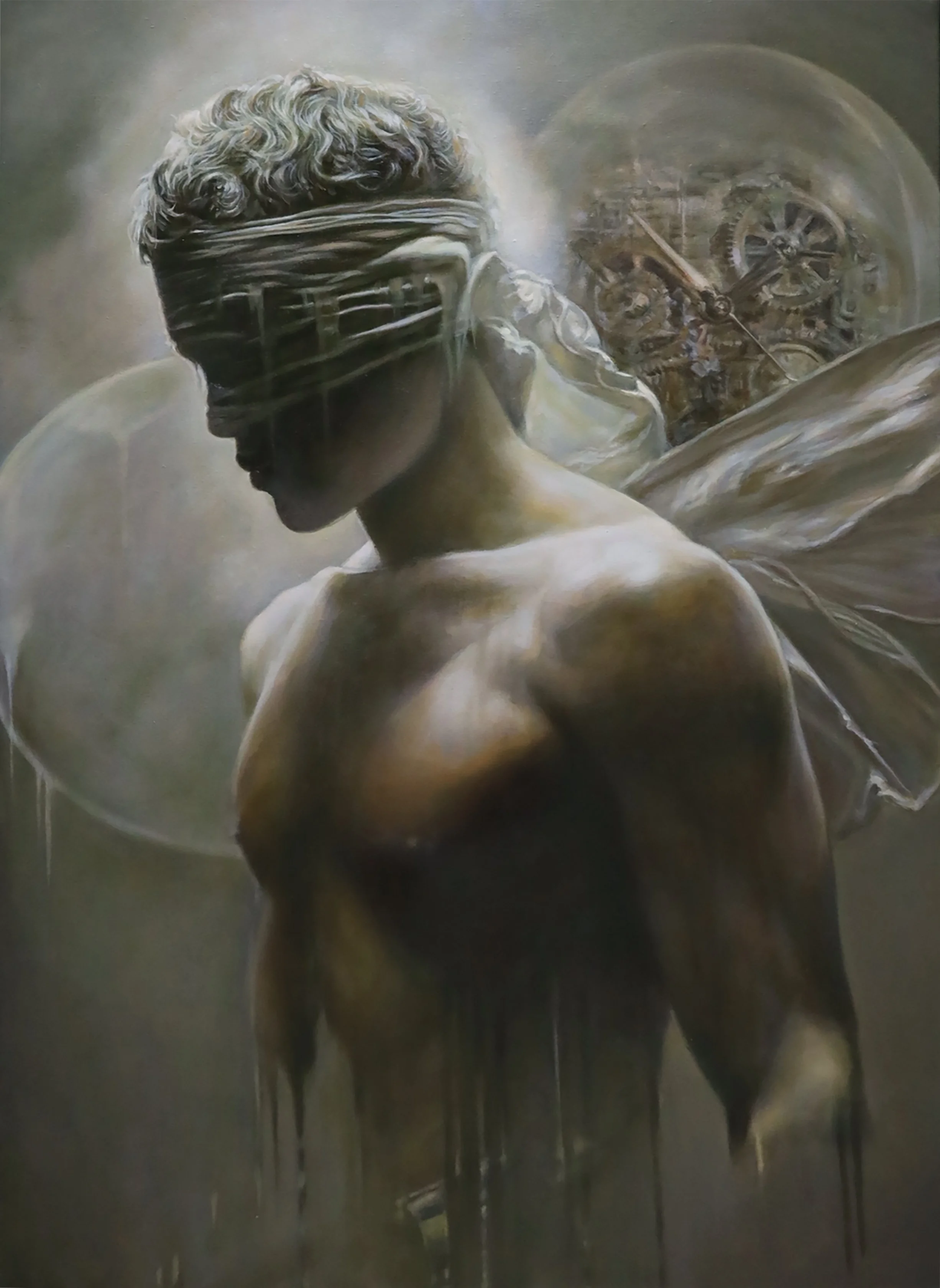 Visual Thoughts 43"h x 31.5"w