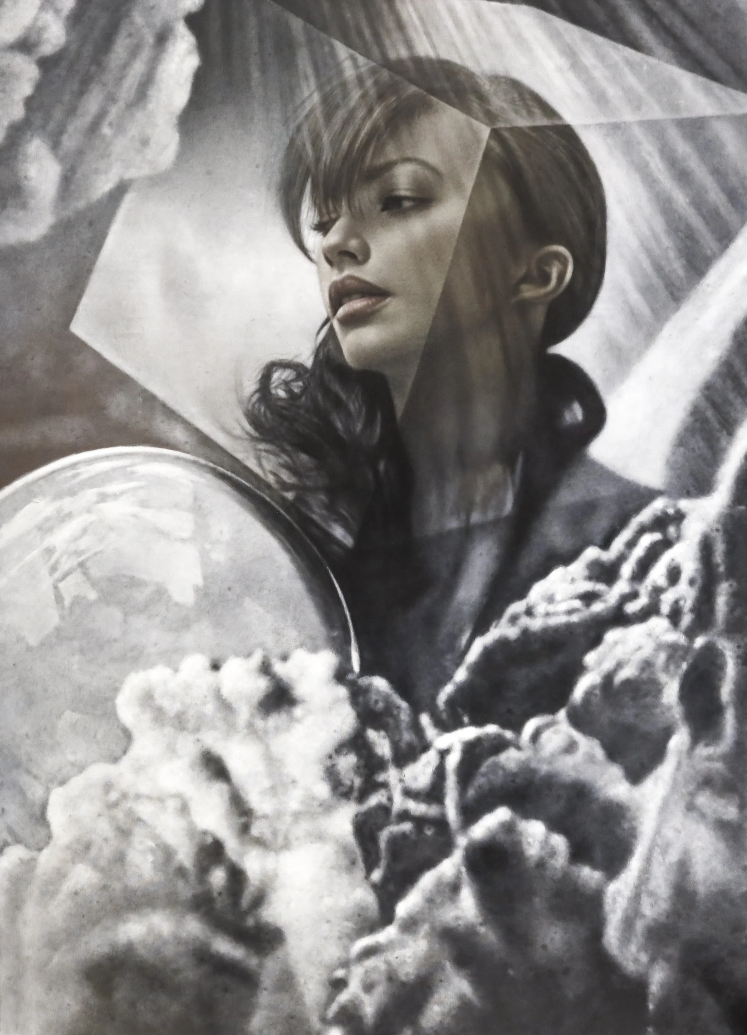 Light Matter VII
Oil On Canvas
54"h x 40"w