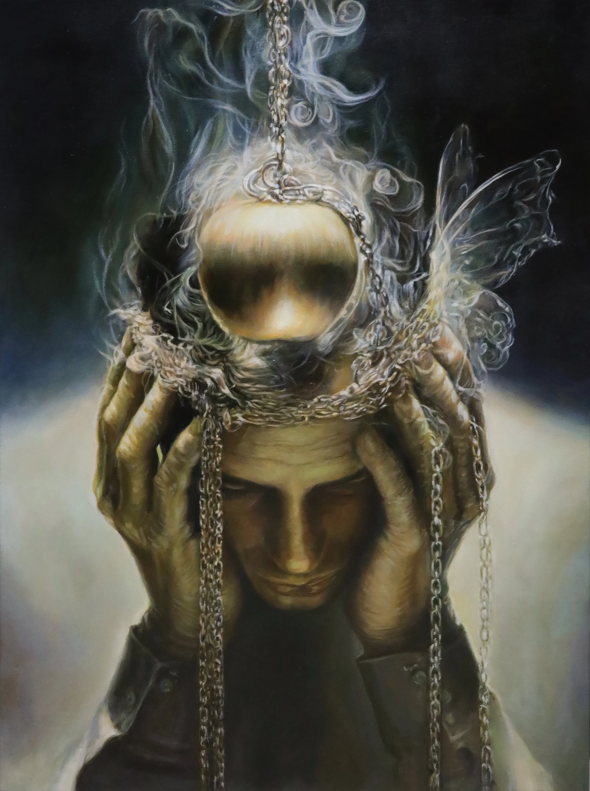 Empirical Thoughts I 43"h x 31.5"w