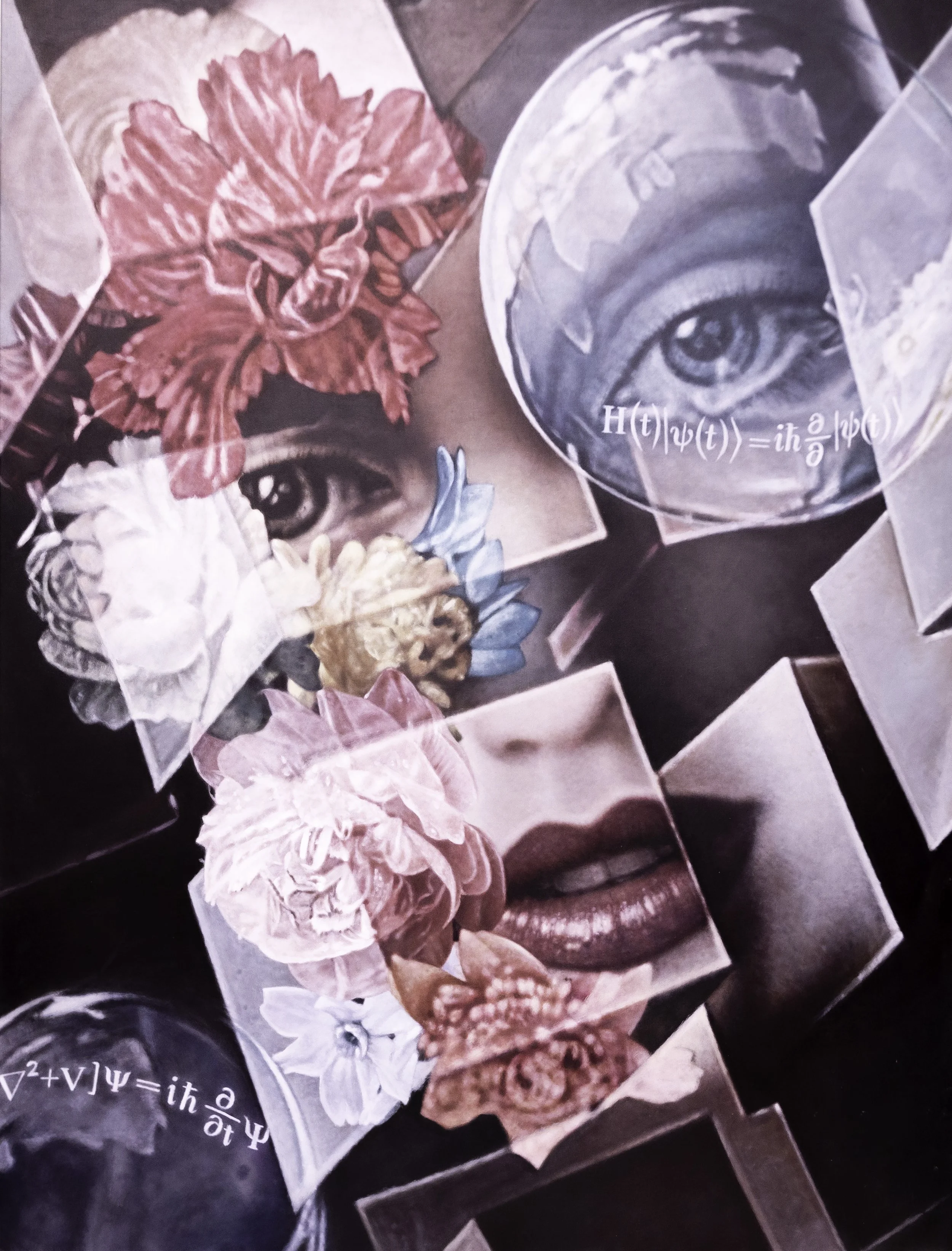 Quantum Mechanics Chapter XX
Oil On Canvas
51"h x 39"w