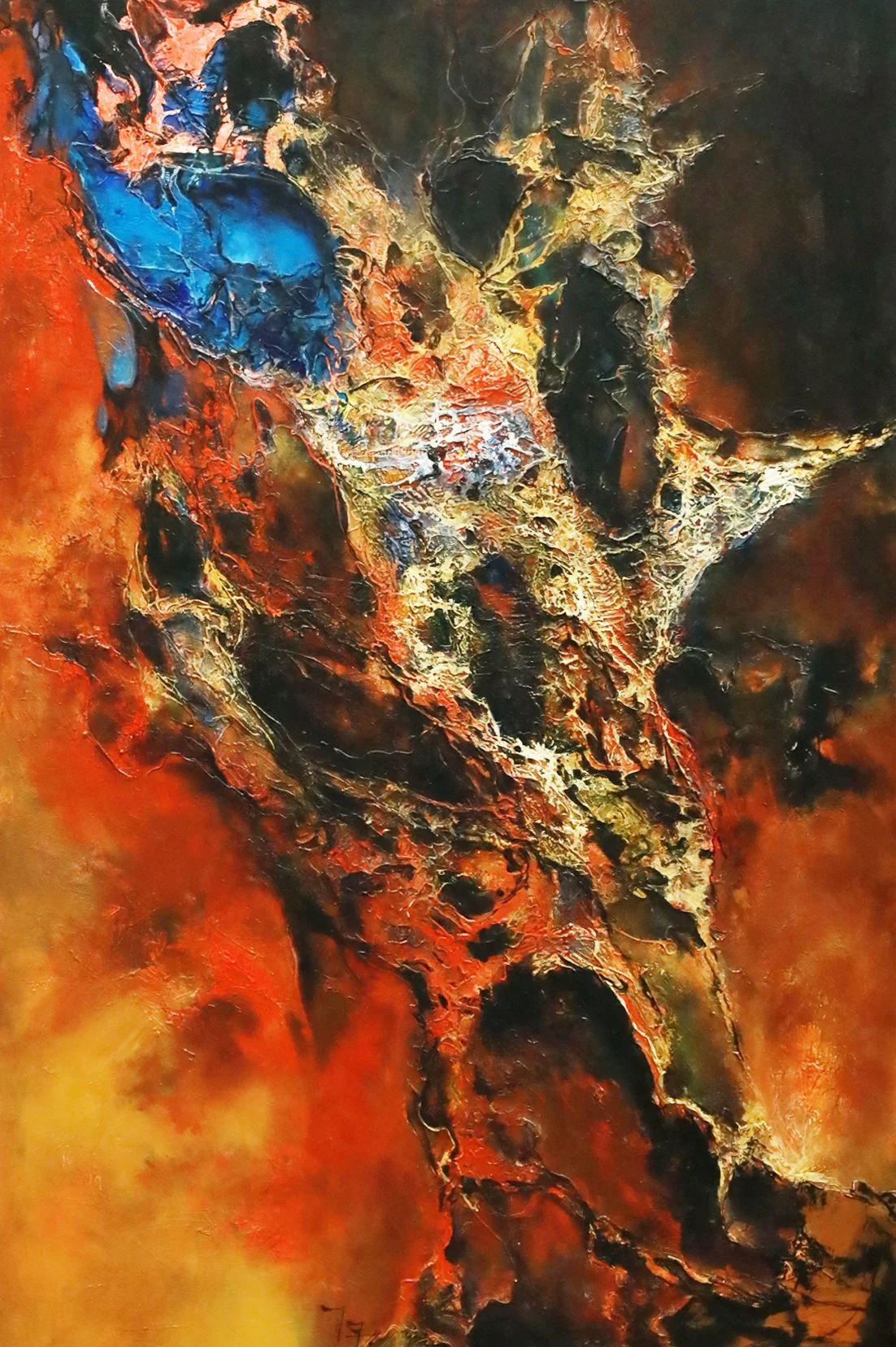 Solstice
Oil on Canvas
47"h x 31.5w" (119.38cm x 80.01cm)