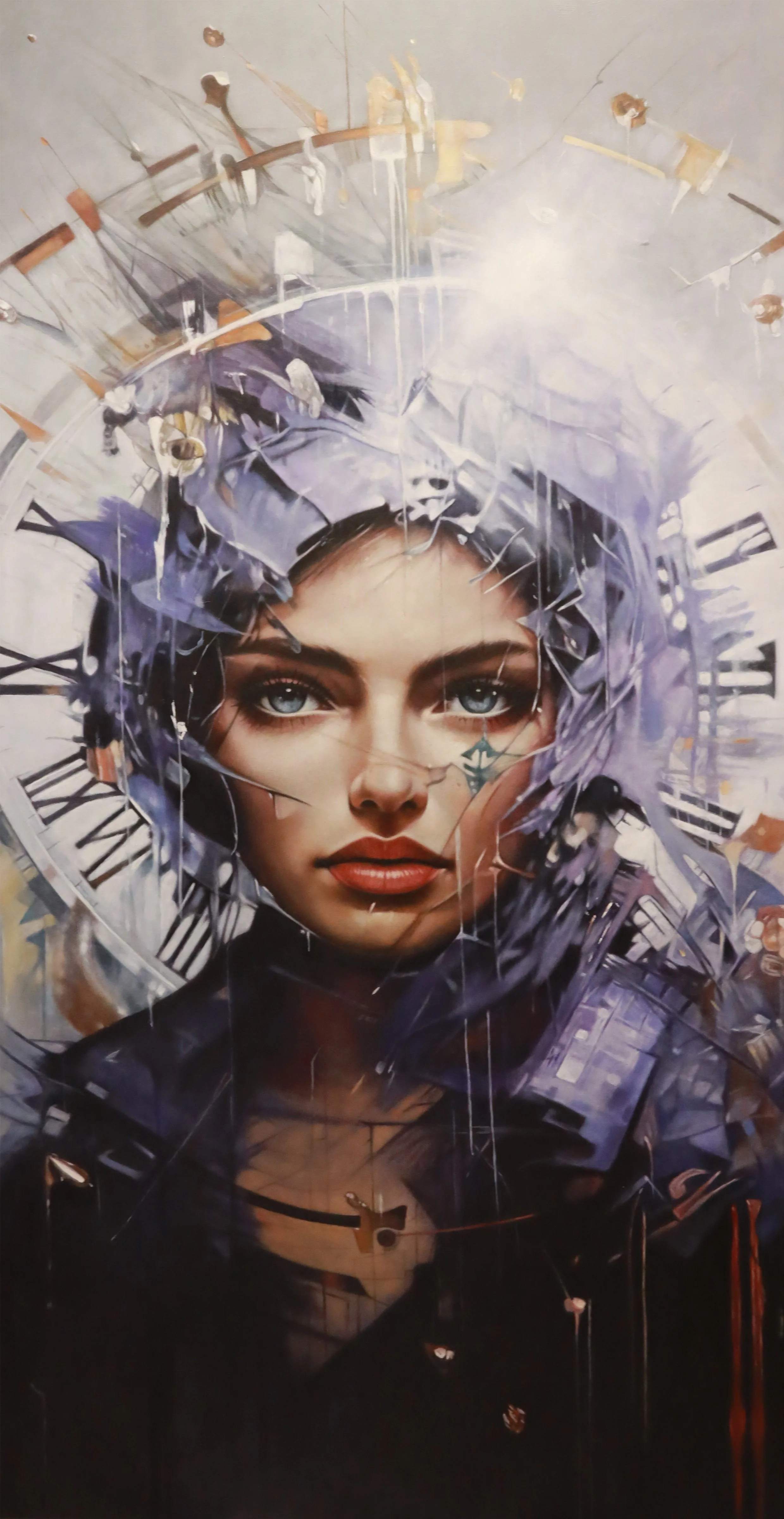 Ectropy LXX
Oil On Canvas
54.5"h x 27.5"w