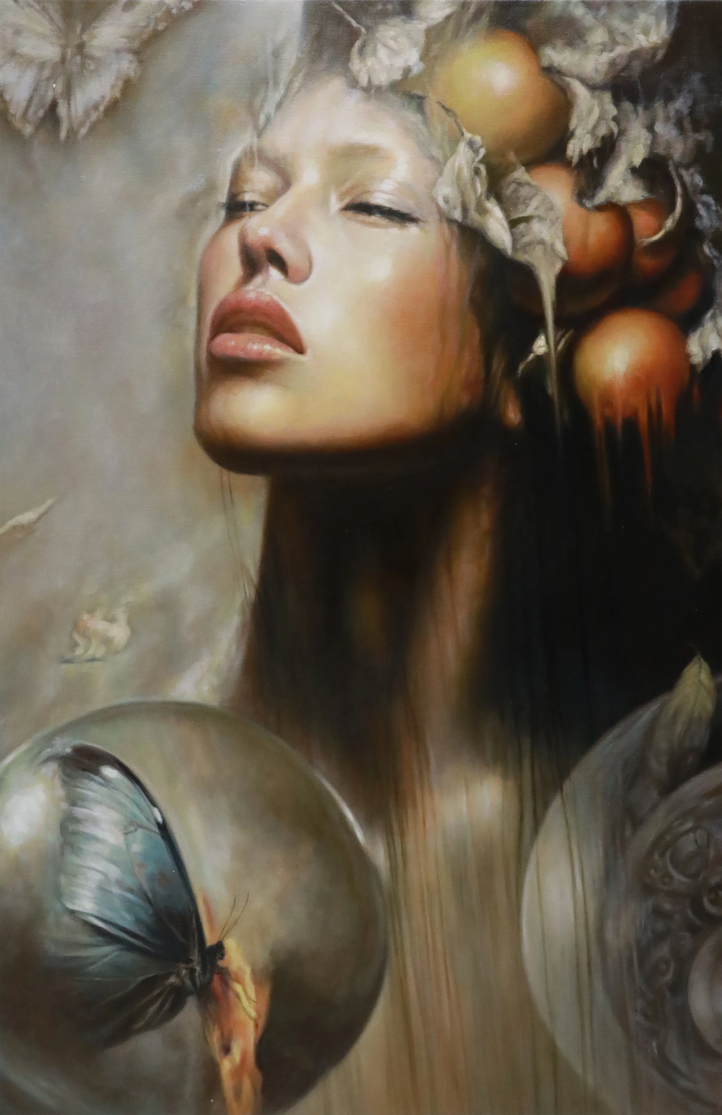 Illuminate
oil on canvas
43"h x 27.5"w