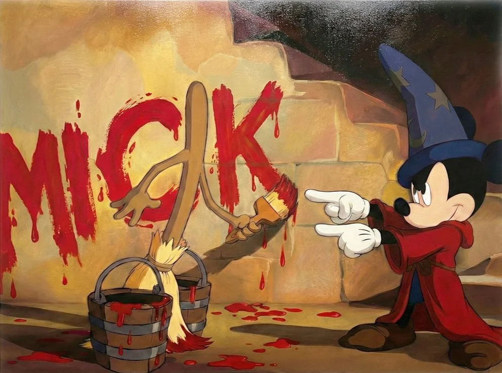 Magic
31.5”H x 55.1”W (80 cm x 140 cm)
acrylic on canvas