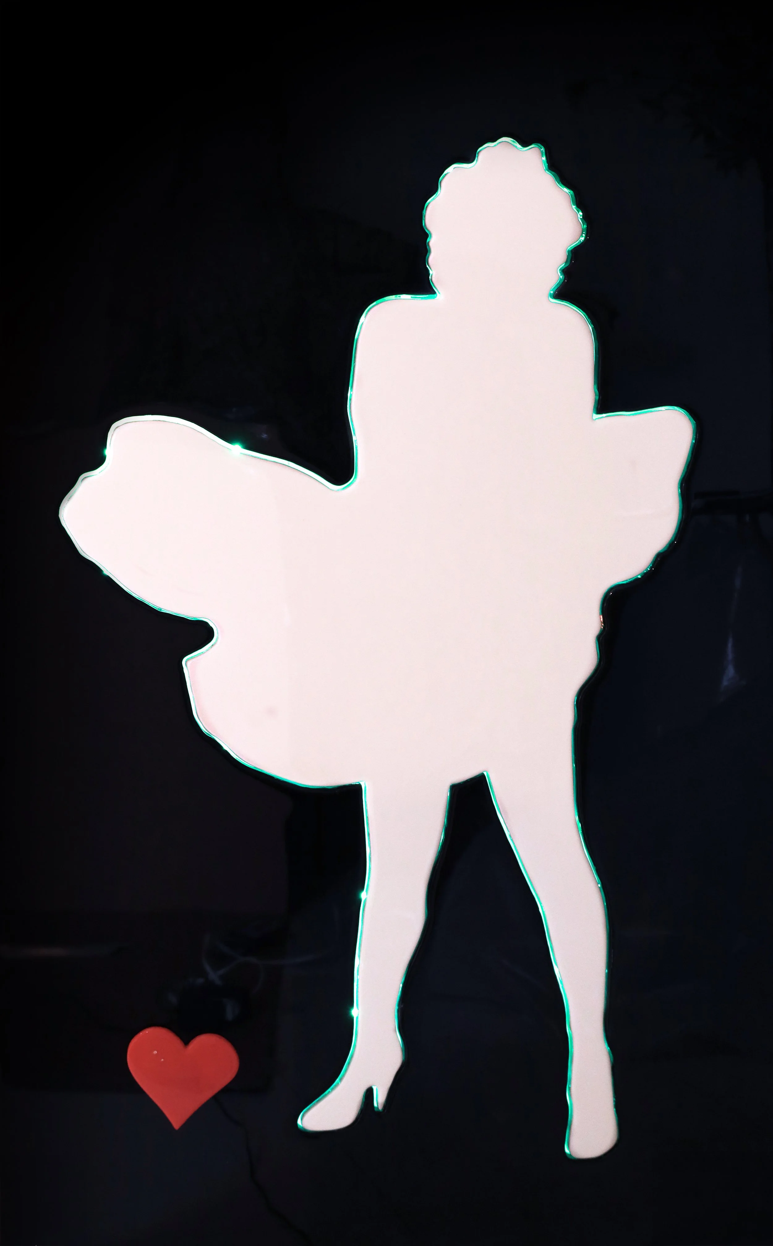 Diamonds Are The Girl’s Best Friend
Lacquer Diamonds On Wood Panel
49”H x 30W” (124.46 cm x 76.2 cm)