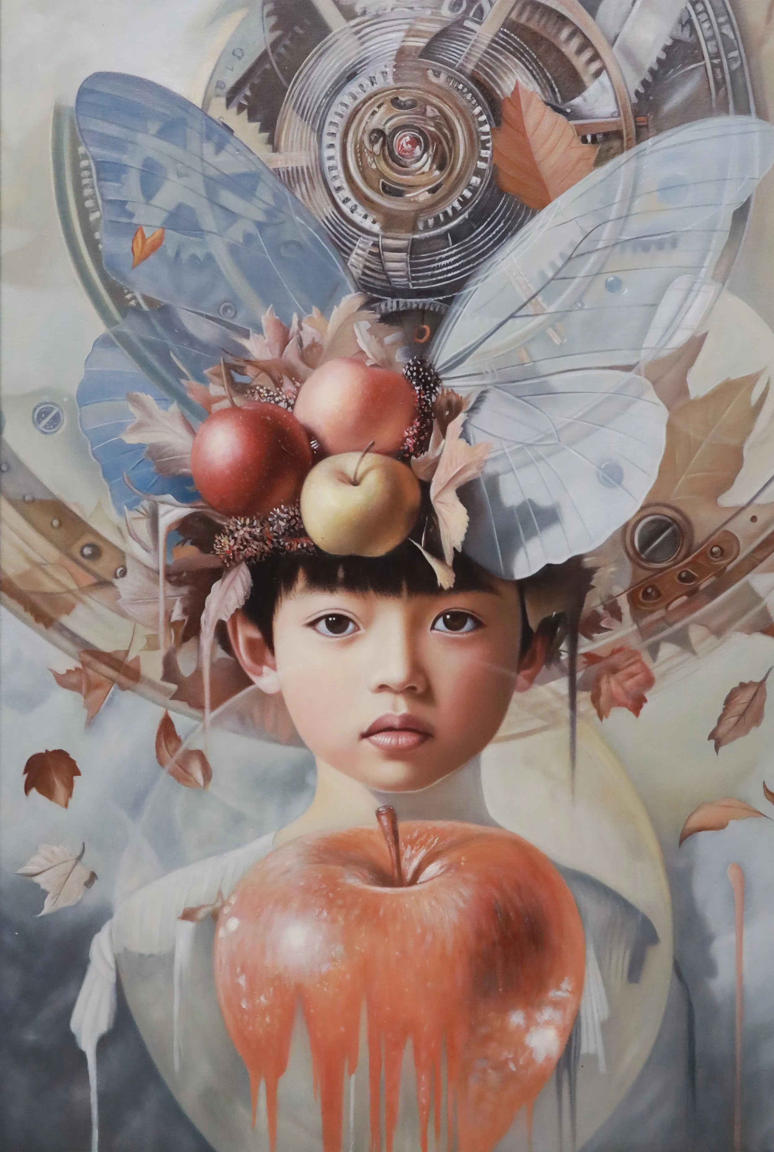 Innocence of Time
oil on canvas
43.5"h x 29.5"w