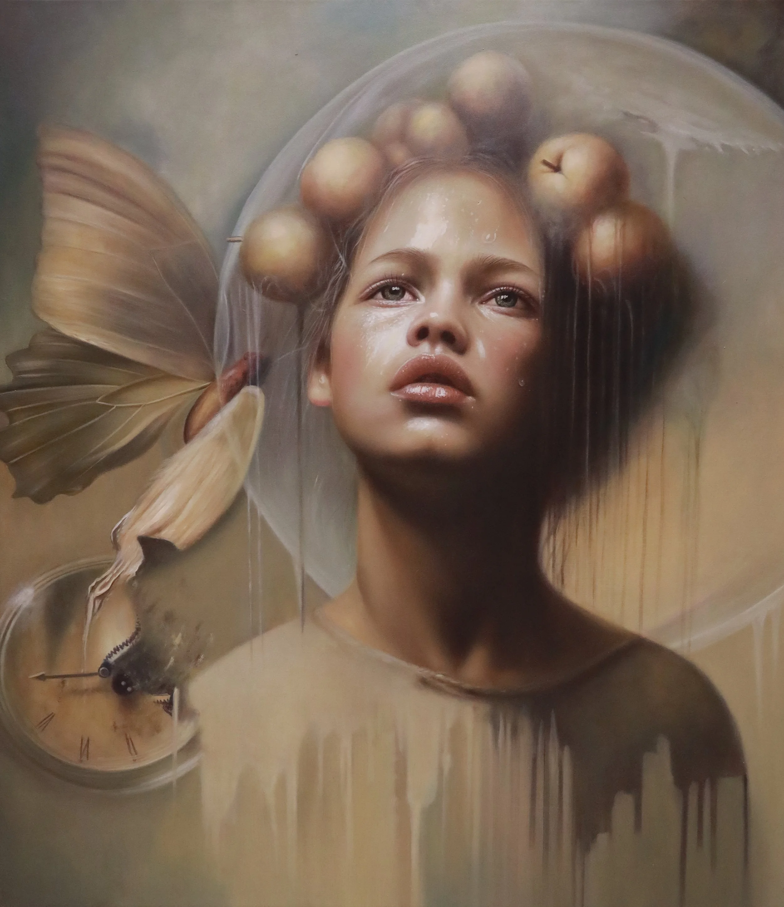Divine Childhood
oil on canvas
39"h x 33.5"w